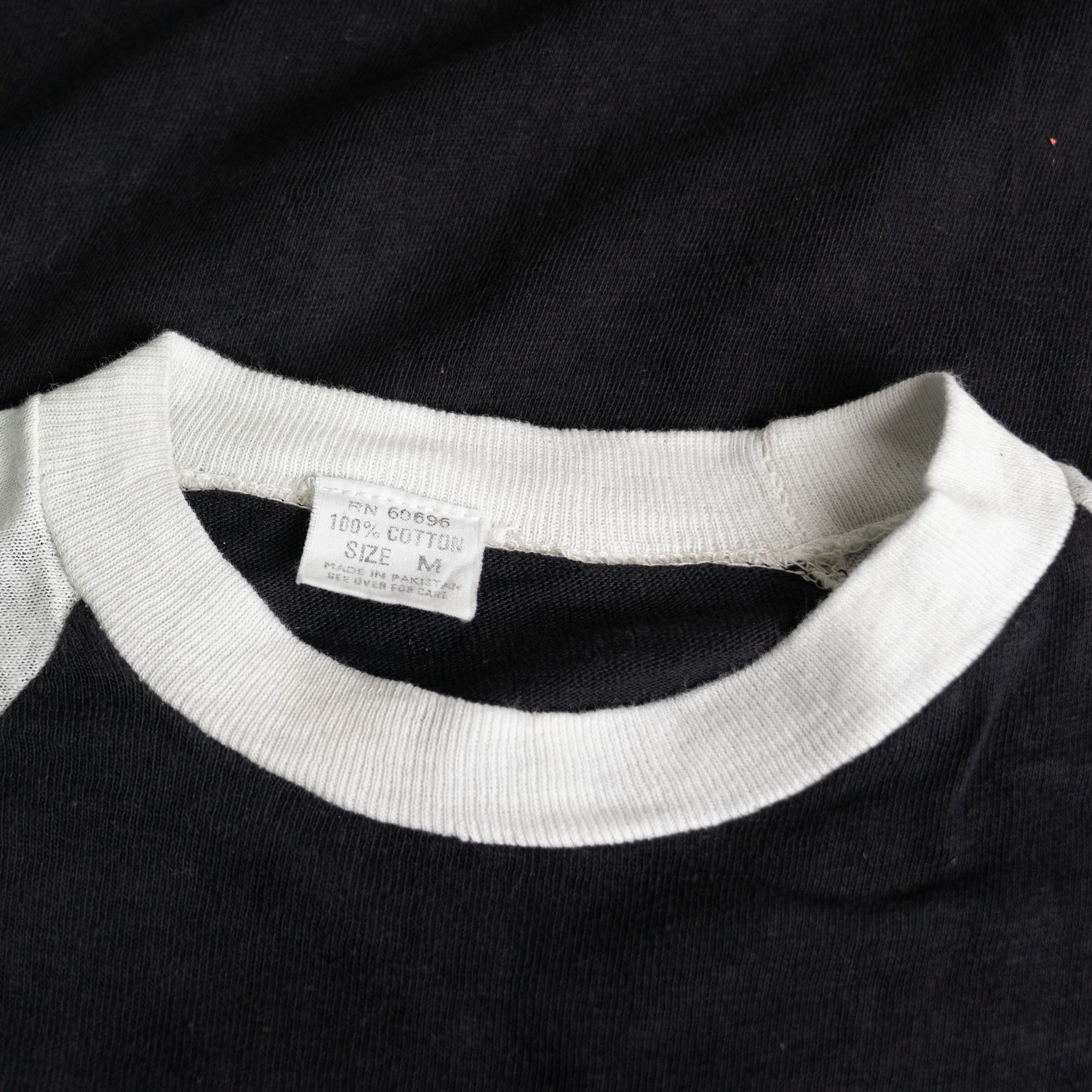 Band Tees × Vintage Vintage 1980's Detroit Rock N Roll Rocket Baseball Tee Shirt Size US M / EU 48-50 / 2 - 3 Thumbnail