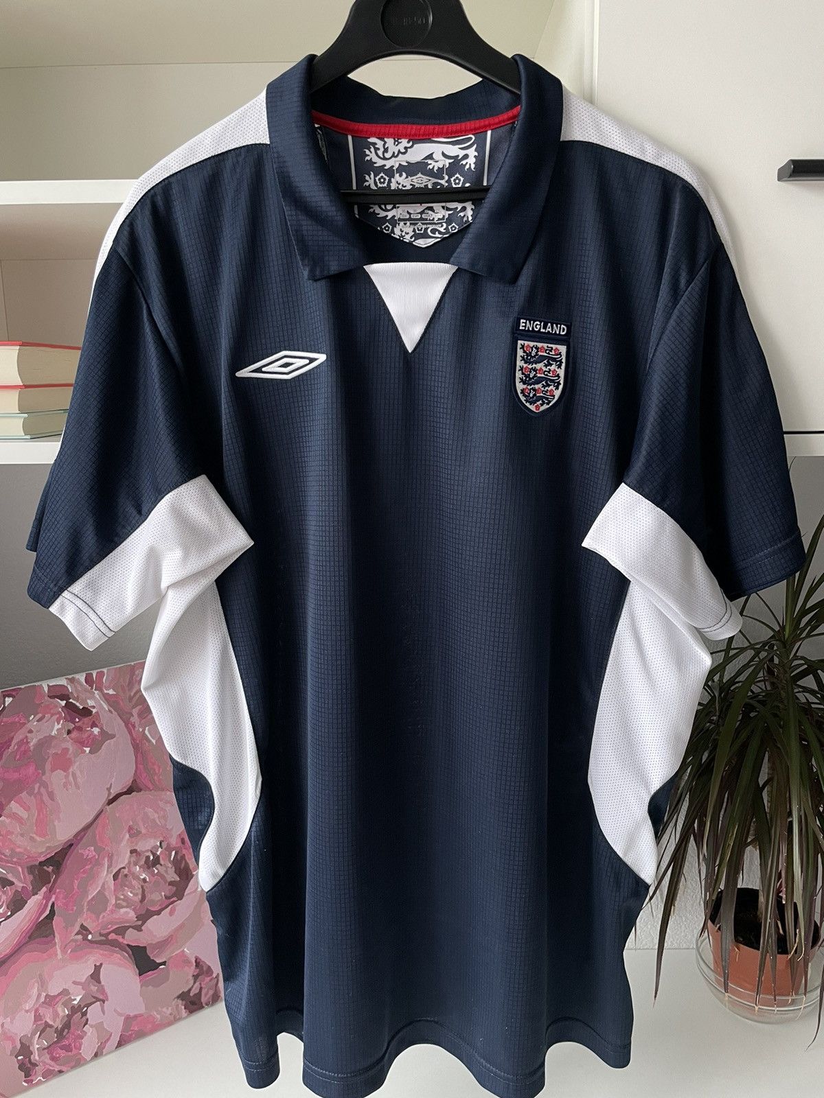 Umbro × Vintage Vintage Umbro England 2004/2006 Football Shirt Nation Jersey Size US XL / EU 56 / 4 - 3 Thumbnail