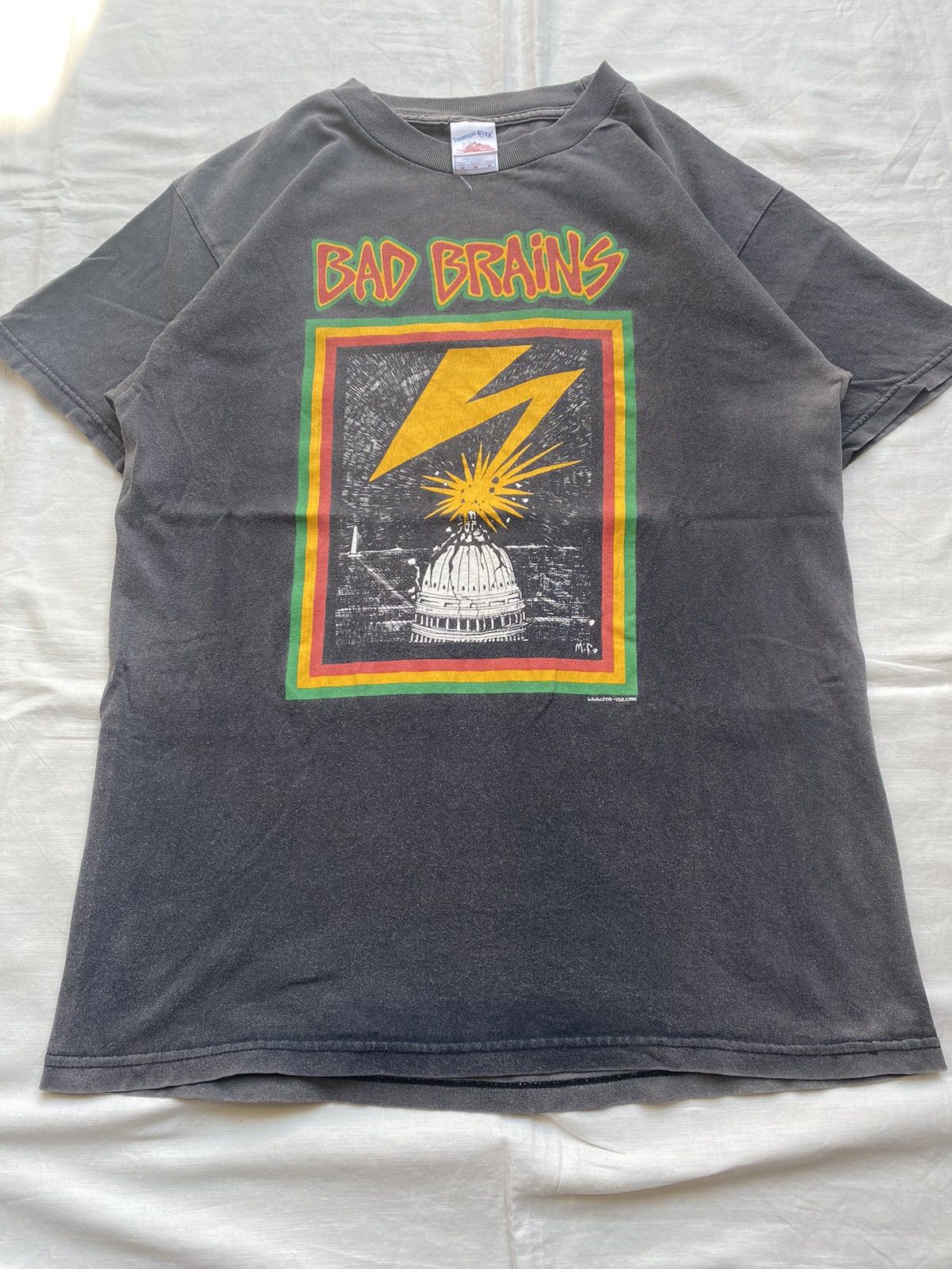 Band Tees × Vintage Bad Brains Band Vintage Faded Size US M / EU 48-50 / 2 - 11 Thumbnail