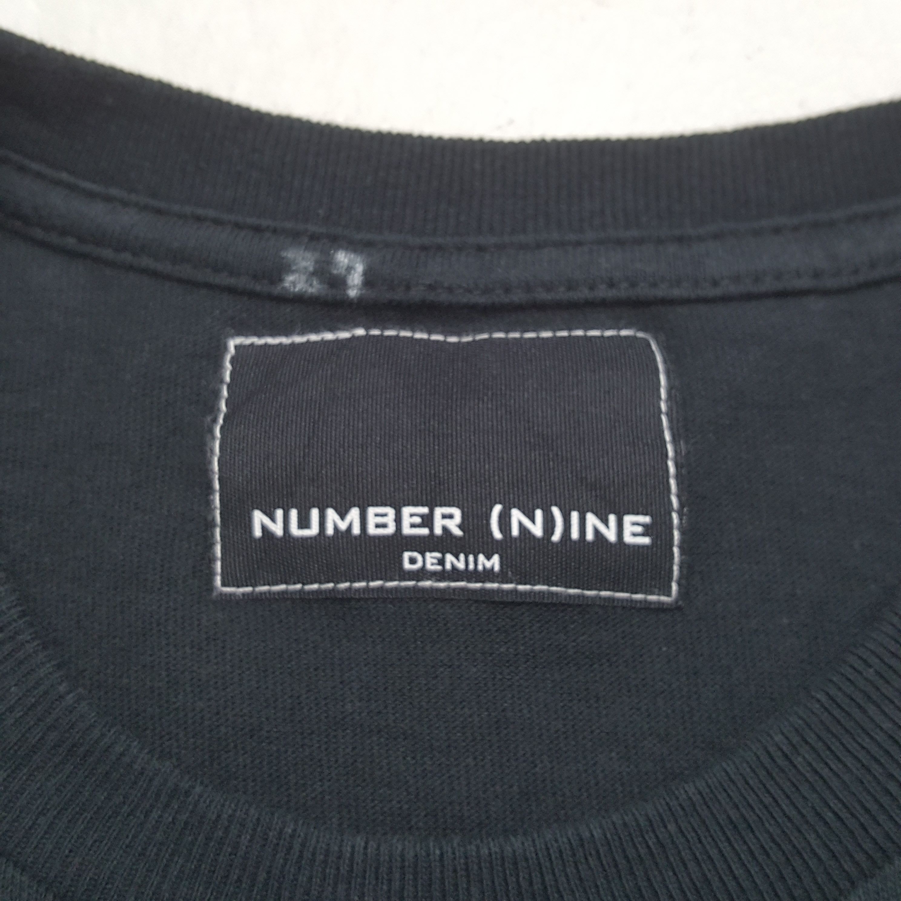 Number (N)ine Number Nine Japanese Brand Designer Tshirt RR20 Size US S / EU 44-46 / 1 - 4 Thumbnail