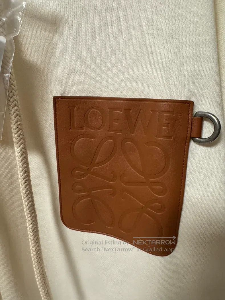 Loewe Loewe Logo Leather Patch Jacket Sweatshirt Size M / US 6-8 / IT 42-44 - 5 Thumbnail