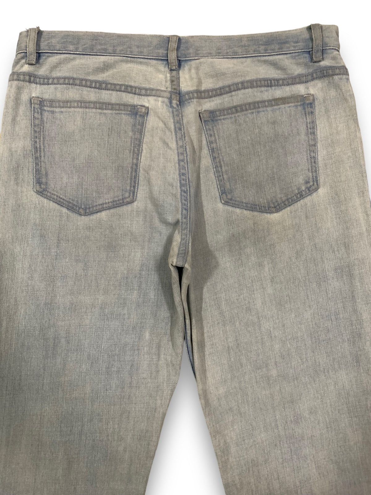 A.P.C. Vintage A.P.C. Rue Madame Paris Distressed Grunge Jeans Size US 32 / EU 48 - 14 Thumbnail