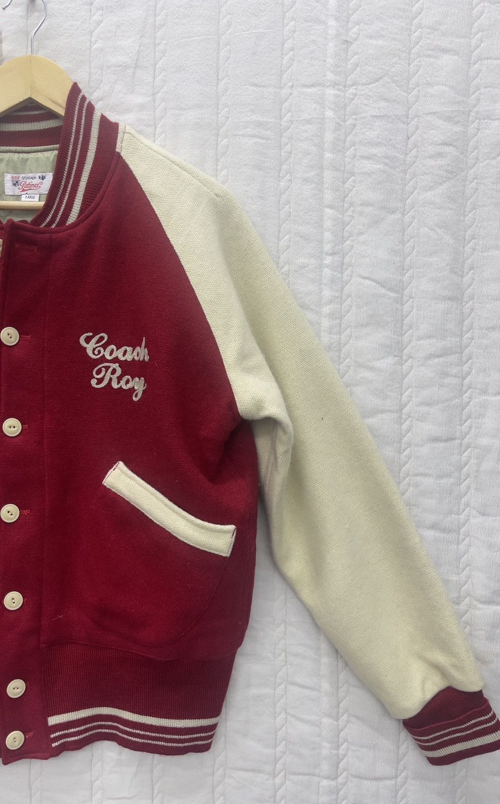 Japanese Brand × Vintage ARCHIVE💥SAN FRANCISCO CONSERVATION VARSITY JACKET Size US L / EU 52-54 / 3 - 6 Thumbnail