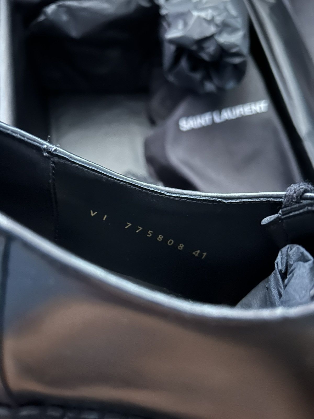 Saint Laurent Paris Saint Laurent Ponyhair lth Derbys blk 41 Size US 8 / EU 41 - 13 Thumbnail