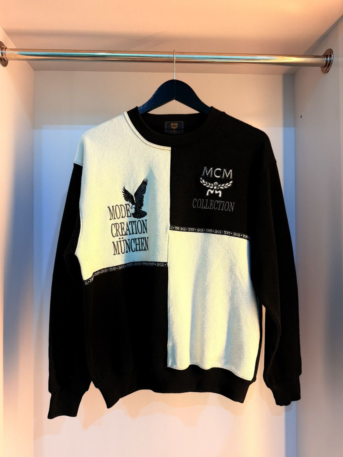 MCM MCM Collection Eagle Sweatshirt Size US L / EU 52-54 / 3 - 1 Thumbnail