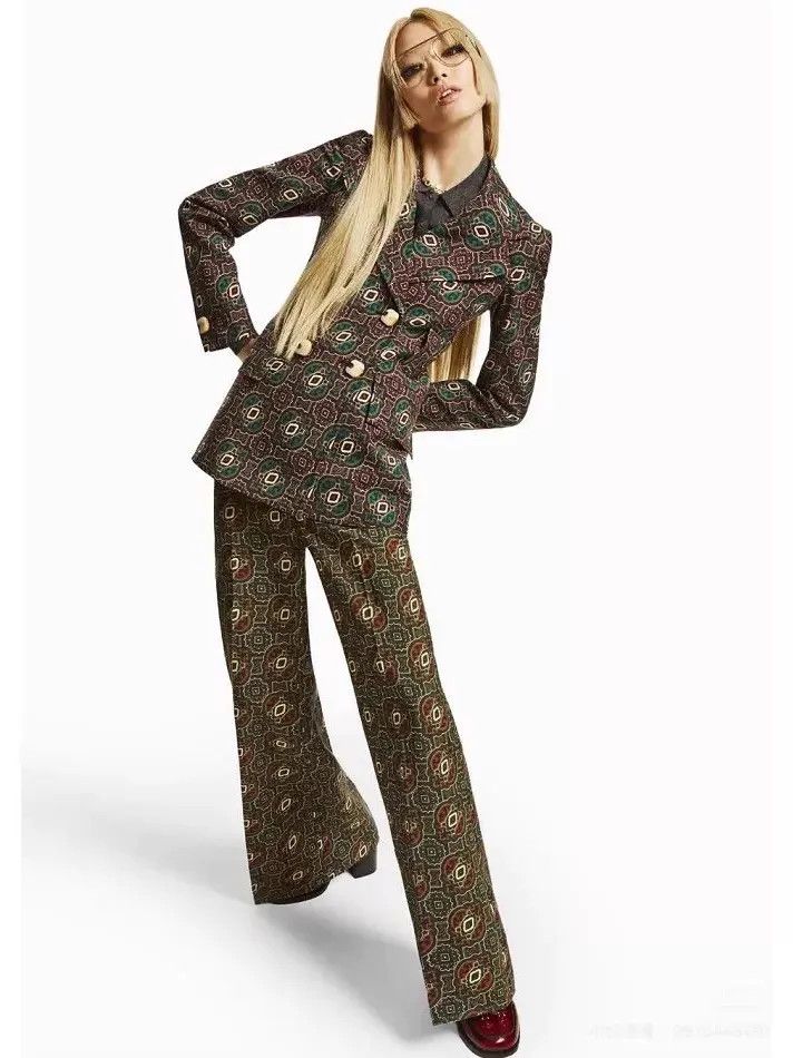 Prada Prada Runway Paisley Wool Blazer IT42 Brand New Size M / US 6-8 / IT 42-44 - 7 Thumbnail