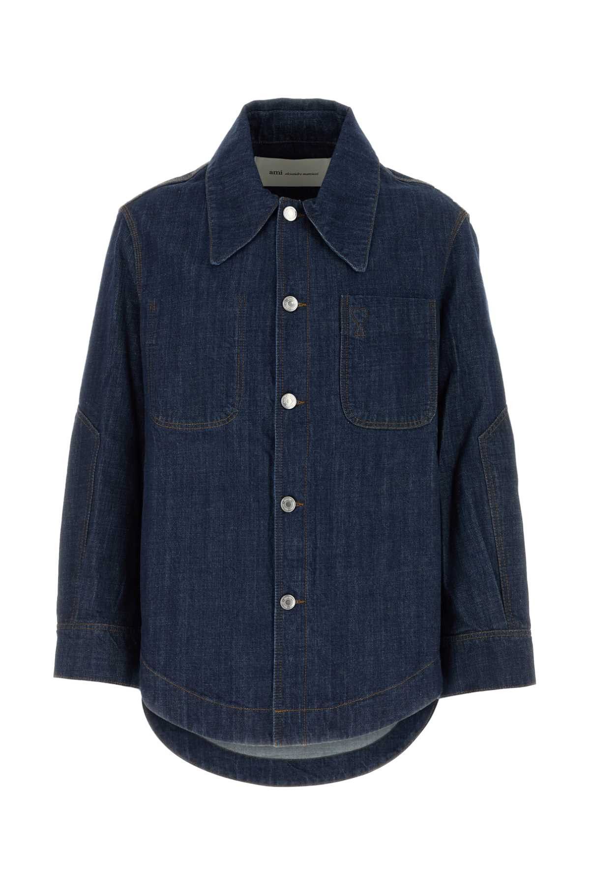 AMI Denim Shirt Size US L / EU 52-54 / 3 - 1 Thumbnail