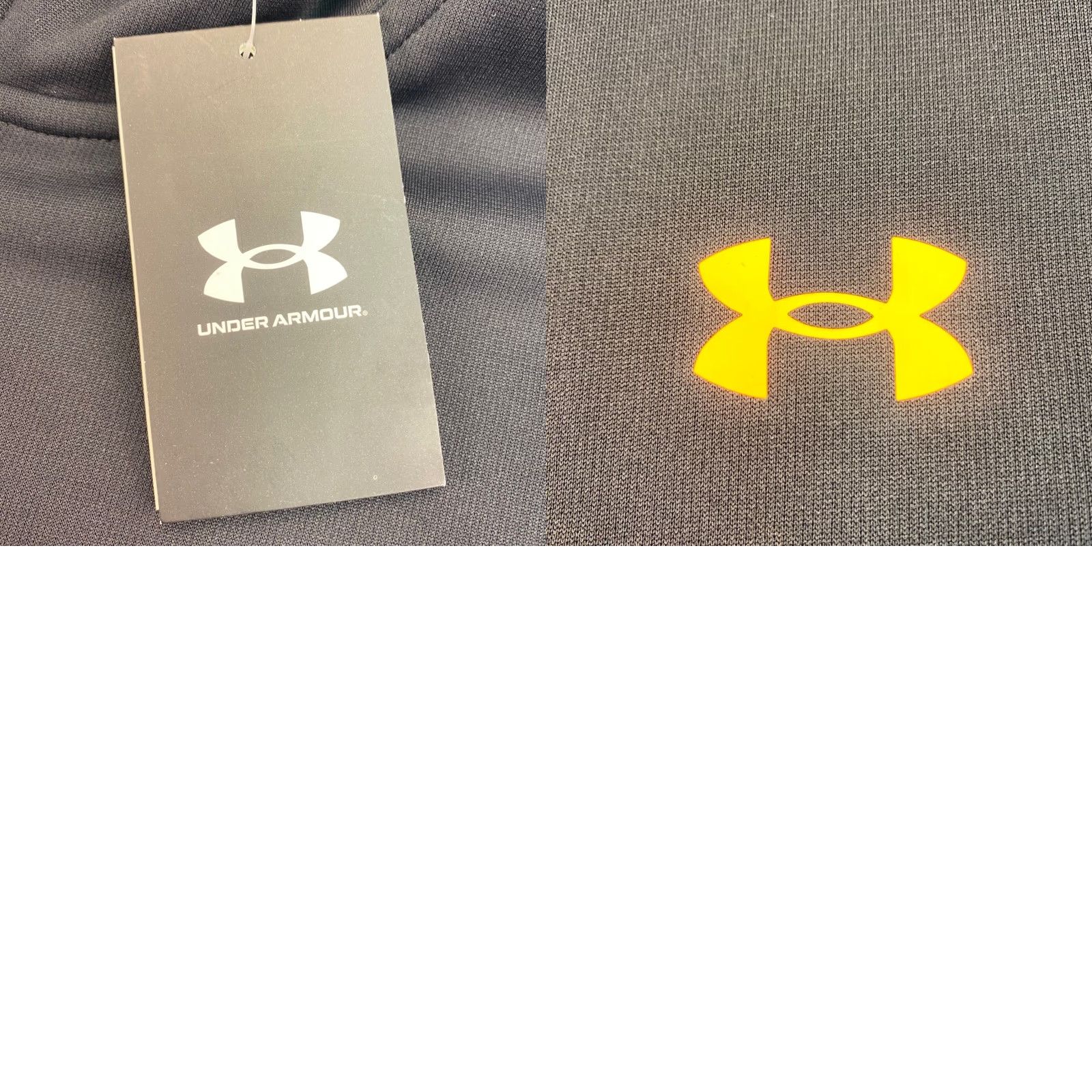 Under Armour Under Armour Hoodie Women's XL 1/2 Zip Black Orange Stripe Pullover Raglan Pocket Logo Loose Fit Activewear Casual Sportswear Size XL / US 12-14 / IT 48-50 - 8 Thumbnail