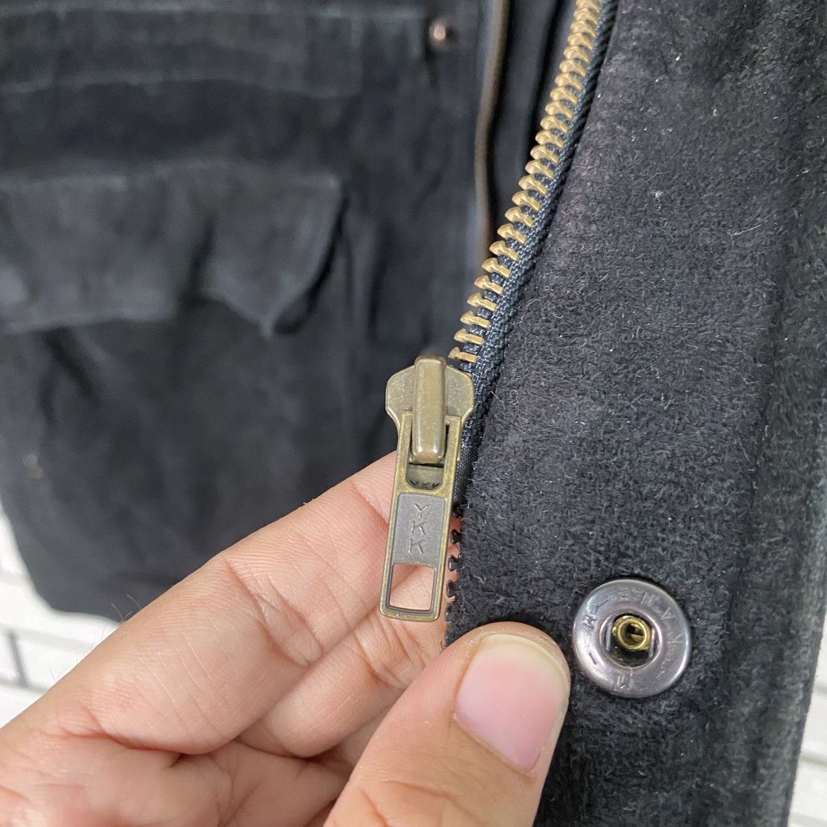 Issey Miyake 📌Vintage Chore Wool Jacket Blanket Men's Robo Size US L / EU 52-54 / 3 - 18 Thumbnail