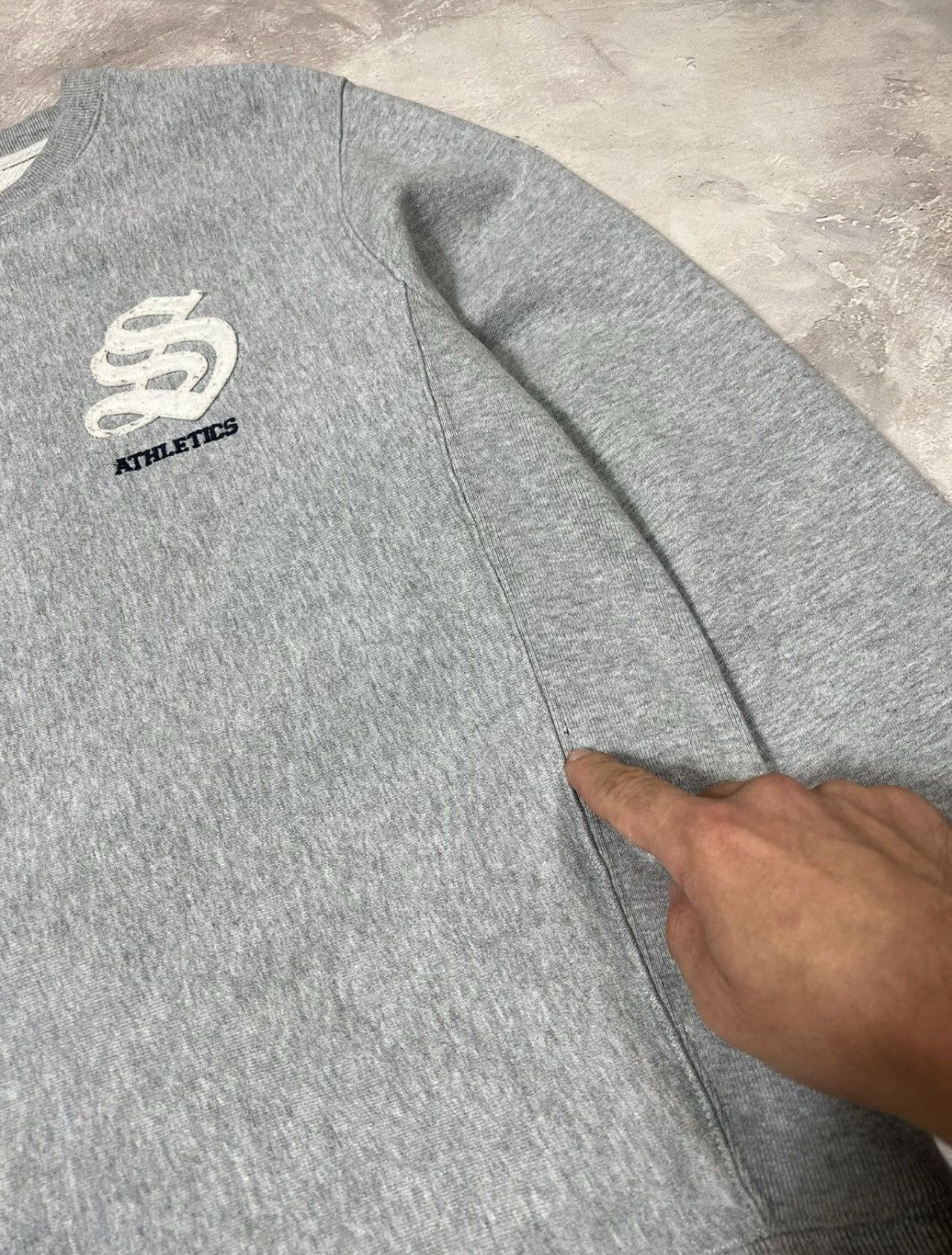Other Vintage Stussy Athletic Sweatshirt Size M / US 6-8 / IT 42-44 - 9 Thumbnail
