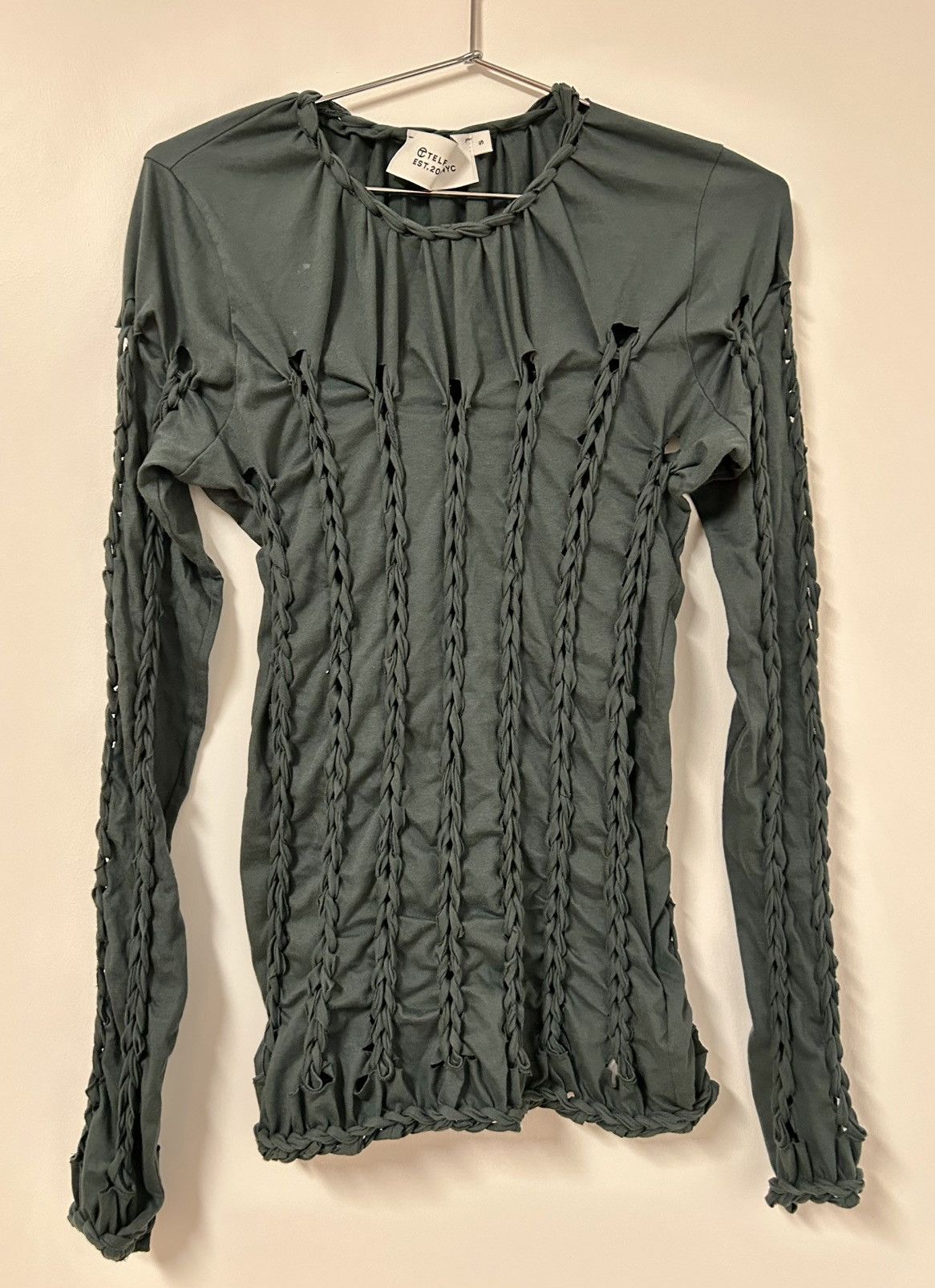 Telfar Rare telfar handwoven jersey top Size S / US 4 / IT 40 - 2 Thumbnail
