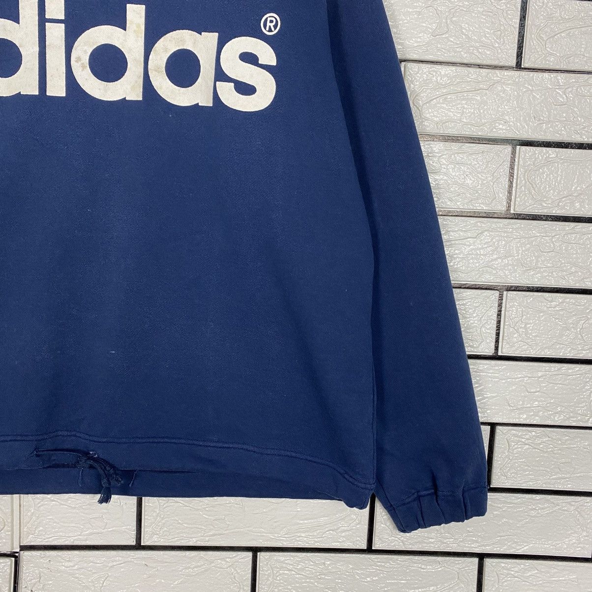 Adidas 📌Vintage Sweatshirt Adidas Striped Design Streetwear Size US M / EU 48-50 / 2 - 6 Thumbnail