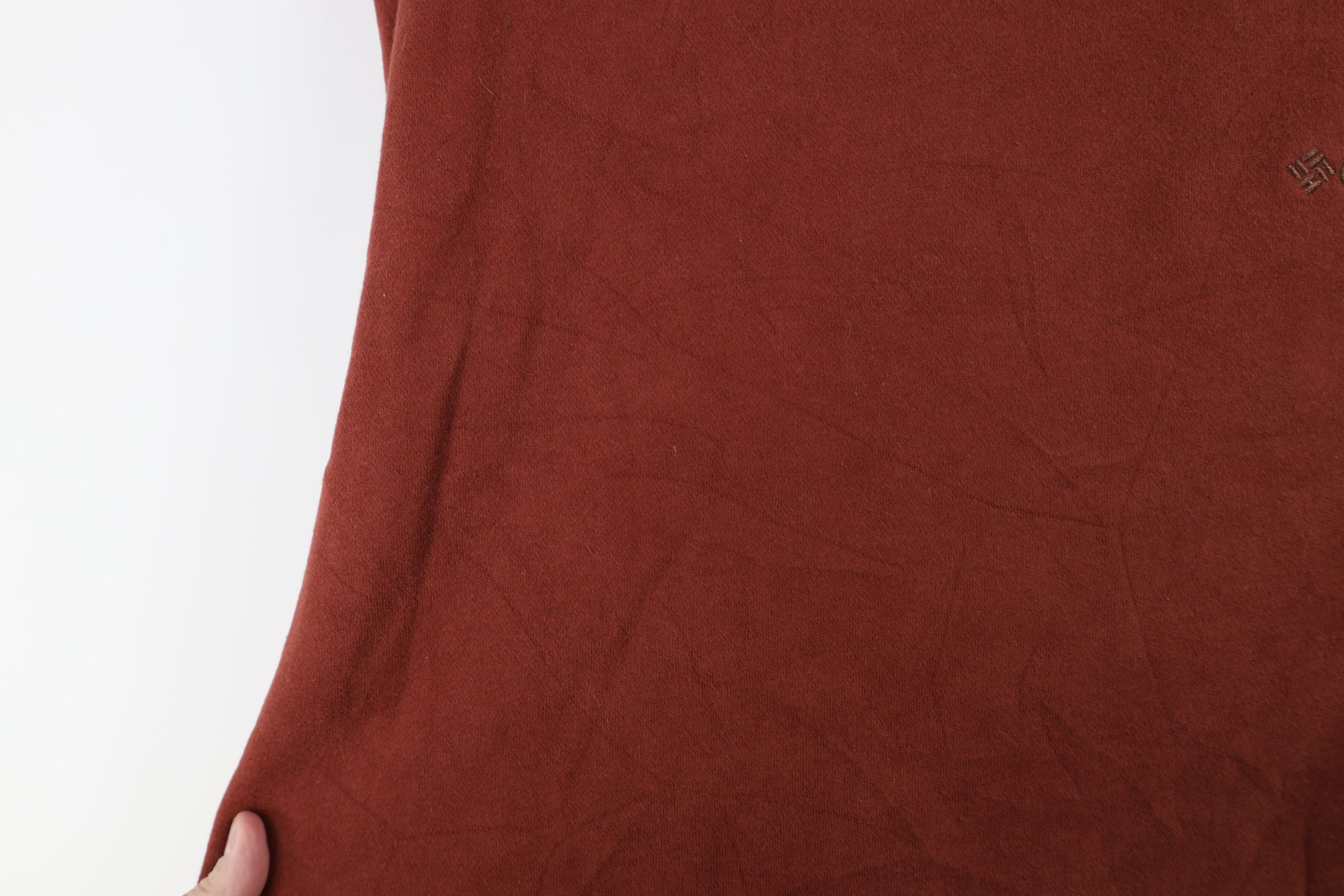 Columbia Vintage Columbia Spell Out Crewneck Sweatshirt Burnt Orange Size US XL / EU 56 / 4 - 5 Thumbnail