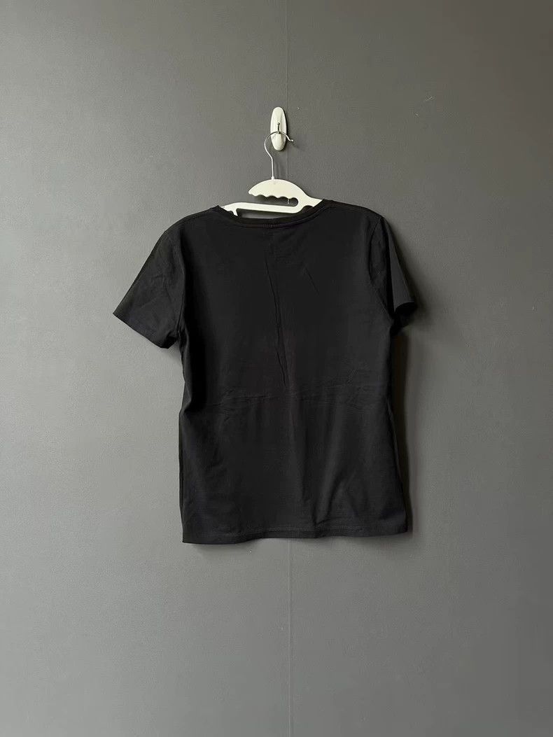Celine Celine Black Logo Short Sleeve TShirt Size US M / EU 48-50 / 2 - 2 Thumbnail