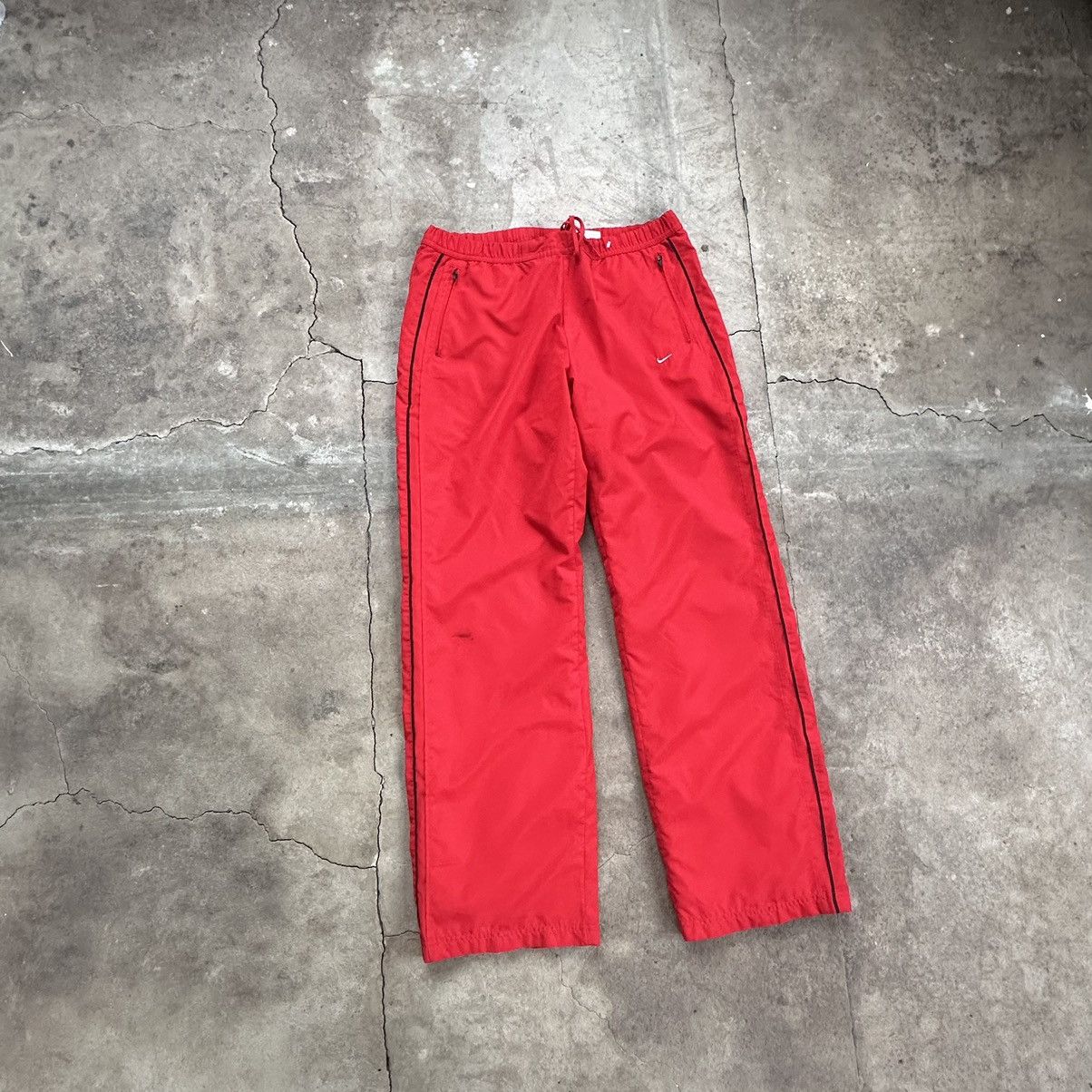 Japanese Brand × Vintage Crazy Vintage Y2K/2000s Baggy Striped Skater Track Pants! Size US 31 - 3 Thumbnail