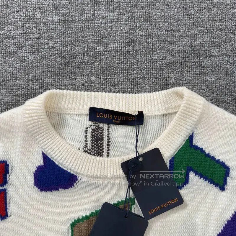 Louis Vuitton Louis Vuitton Colorful Knit Sweater for Men . Size US L / EU 52-54 / 3 - 3 Thumbnail