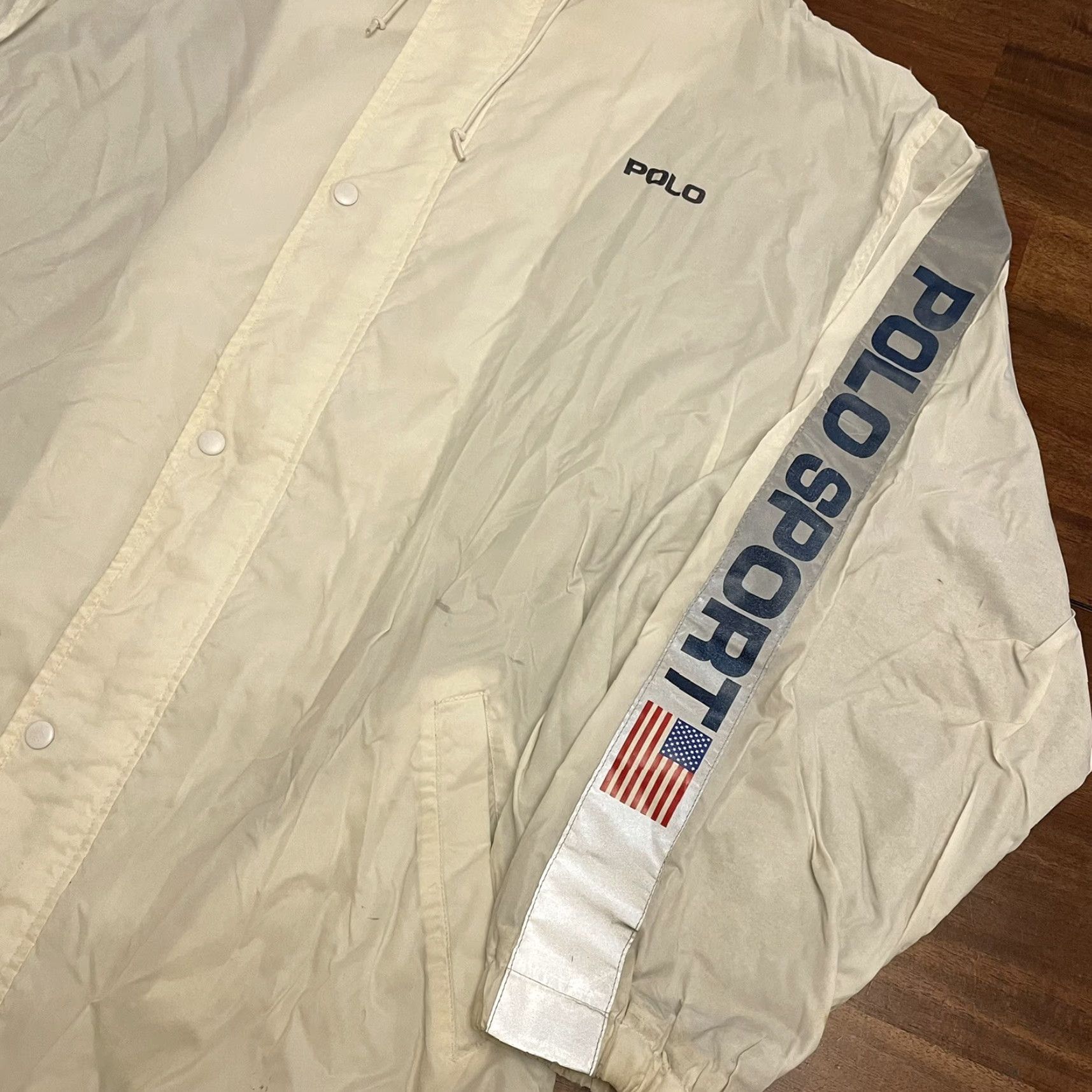 Vintage VINTAGE Polo Sport Jacket Parka Windbreaker Full Zip 90s Men’s XL Size US XL / EU 56 / 4 - 5 Thumbnail