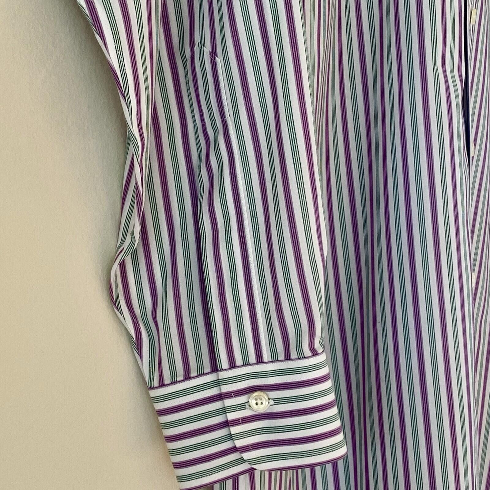 Brooks Brothers #1 Menswear Brooks Brothers Est. 1818 Slim Fit Non Iron Size US S / EU 44-46 / 1 - 6 Thumbnail