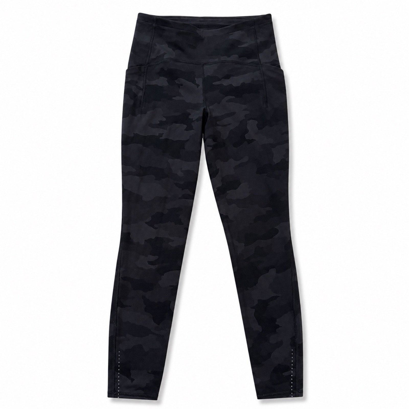 Lululemon Lululemon Fast & Free High-Rise Tight Sz 4 Black Camo Nulux Size 27" / US 4 / IT 40 - 1 Thumbnail
