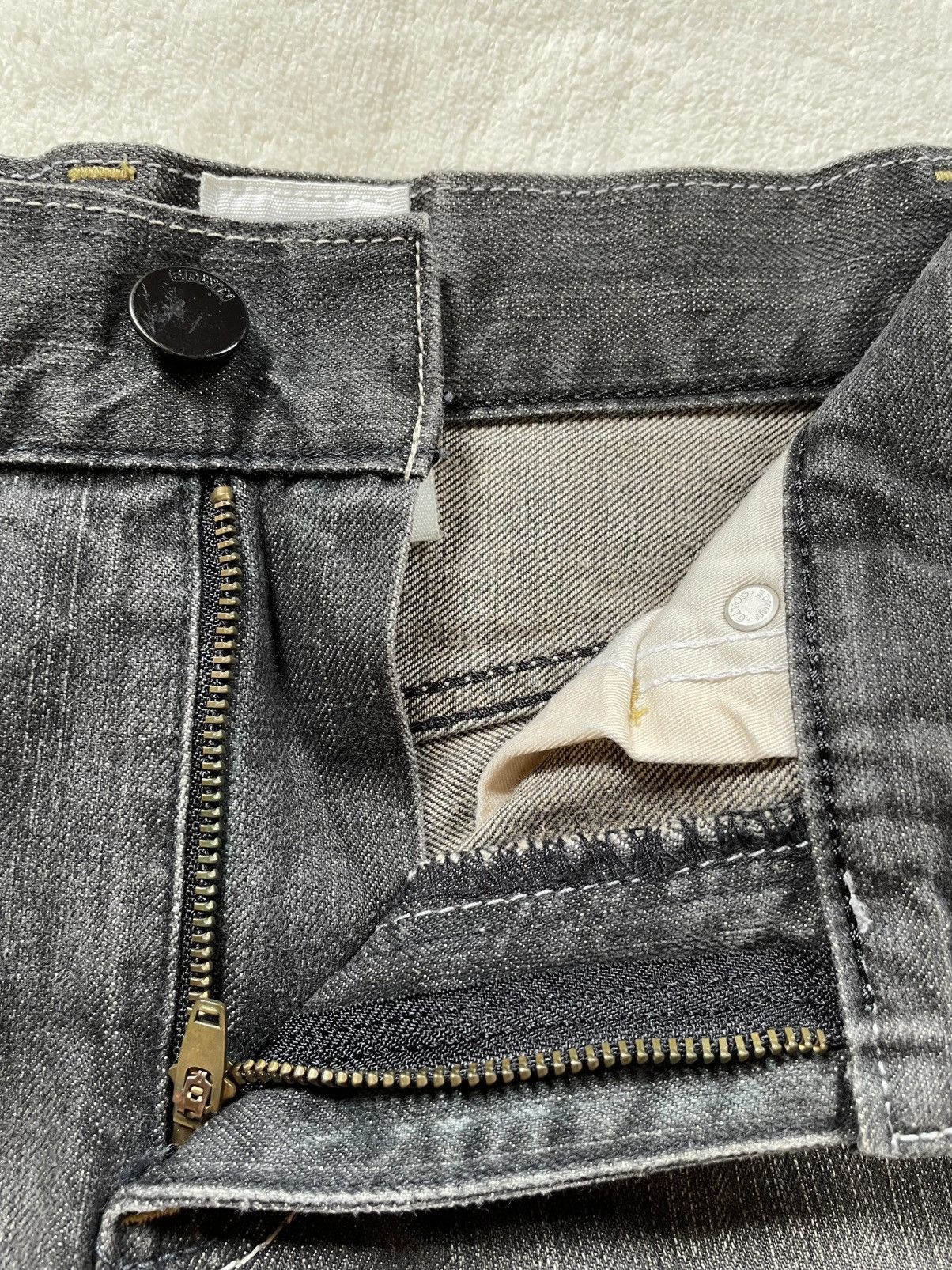 Edwin Vintage Edwin XV Edge Mudwash Dark Colour Denim Jeans Size US 29 - 6 Thumbnail
