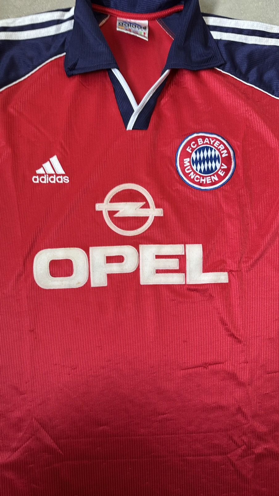 Adidas VINTAGE BAYERN MUNCHEN 99/01 JERSEY Size US L / EU 52-54 / 3 - 2 Thumbnail