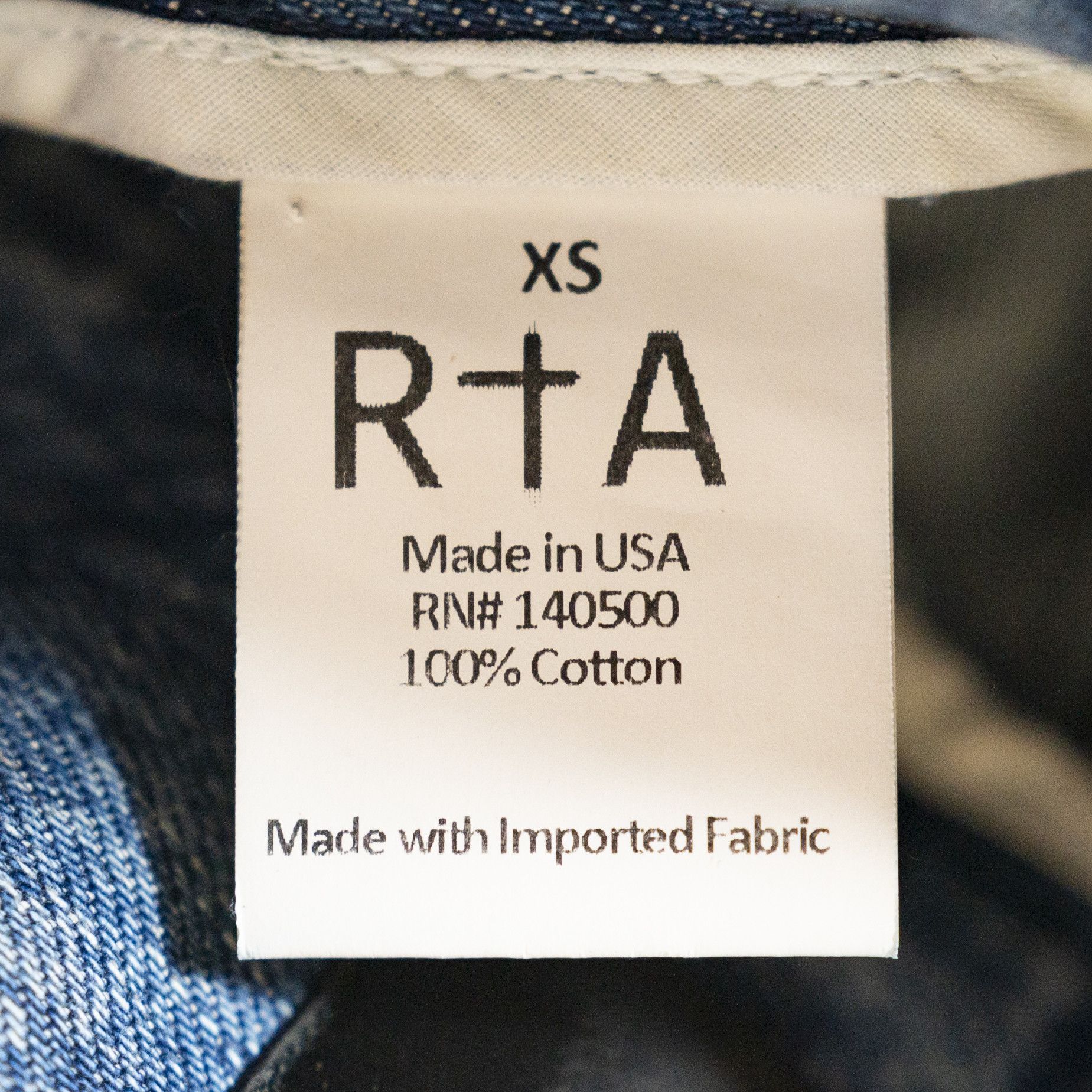 Rta RTA Dallas Cotton Straight Leg Multi Pocket Size 25" / US 0 / IT 36 - 3 Thumbnail