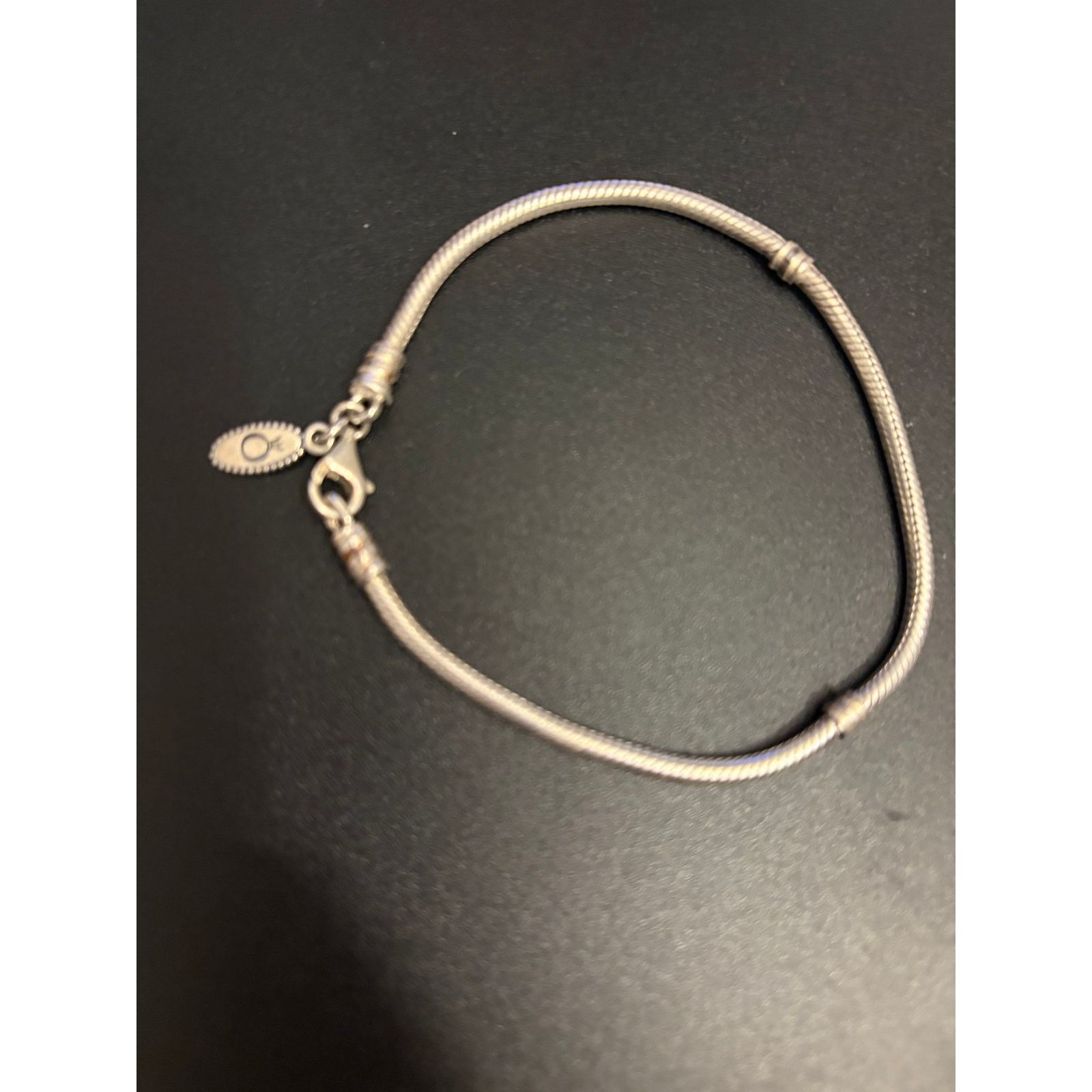 pandora Pandora Sterling Silver Snake Chain Bracelet 7.75 Size ONE SIZE - 1 Thumbnail
