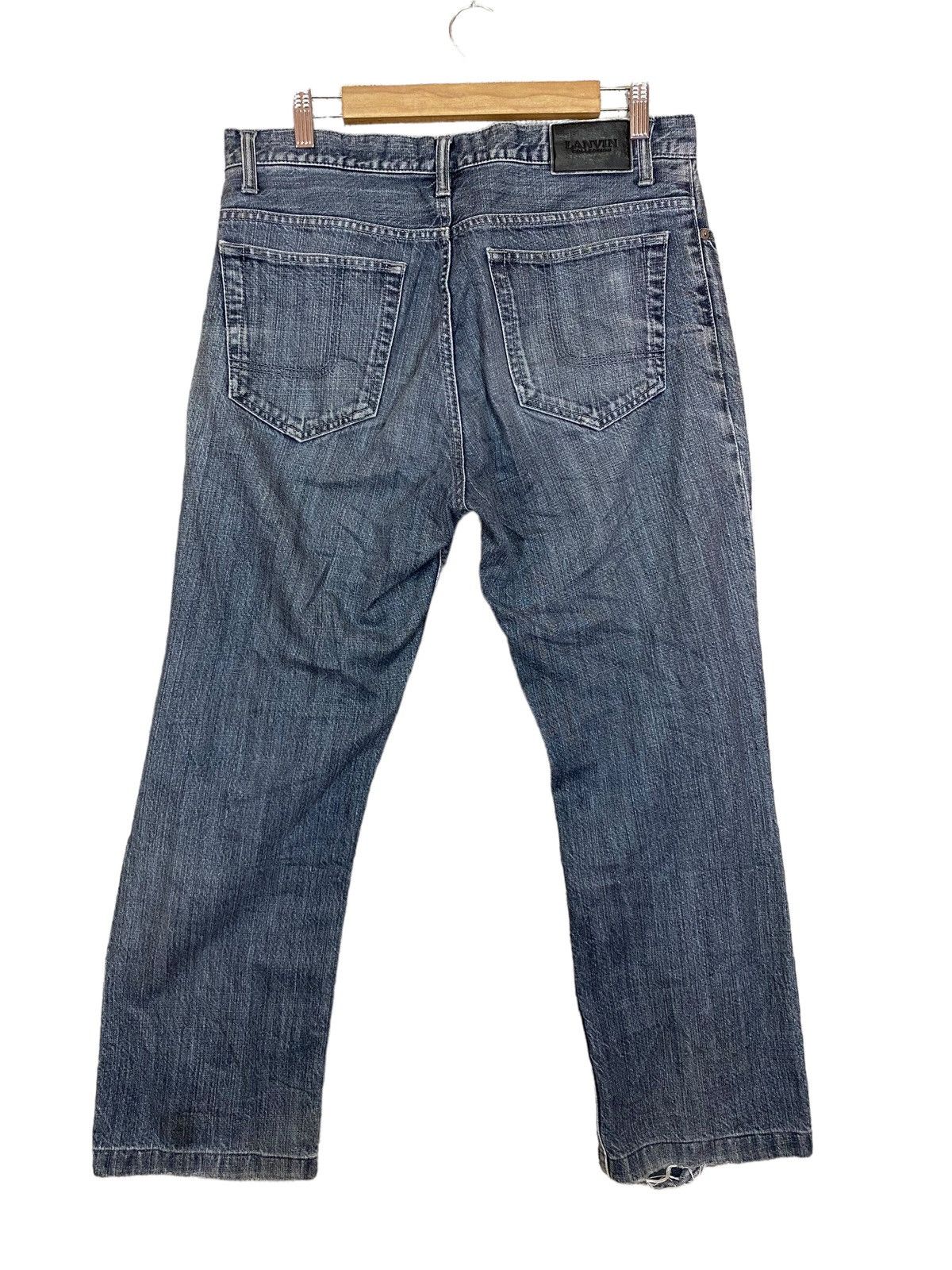 Lanvin × Vintage LANVIN DENIM REGULAR FITS Size US 34 / EU 50 - 2 Thumbnail