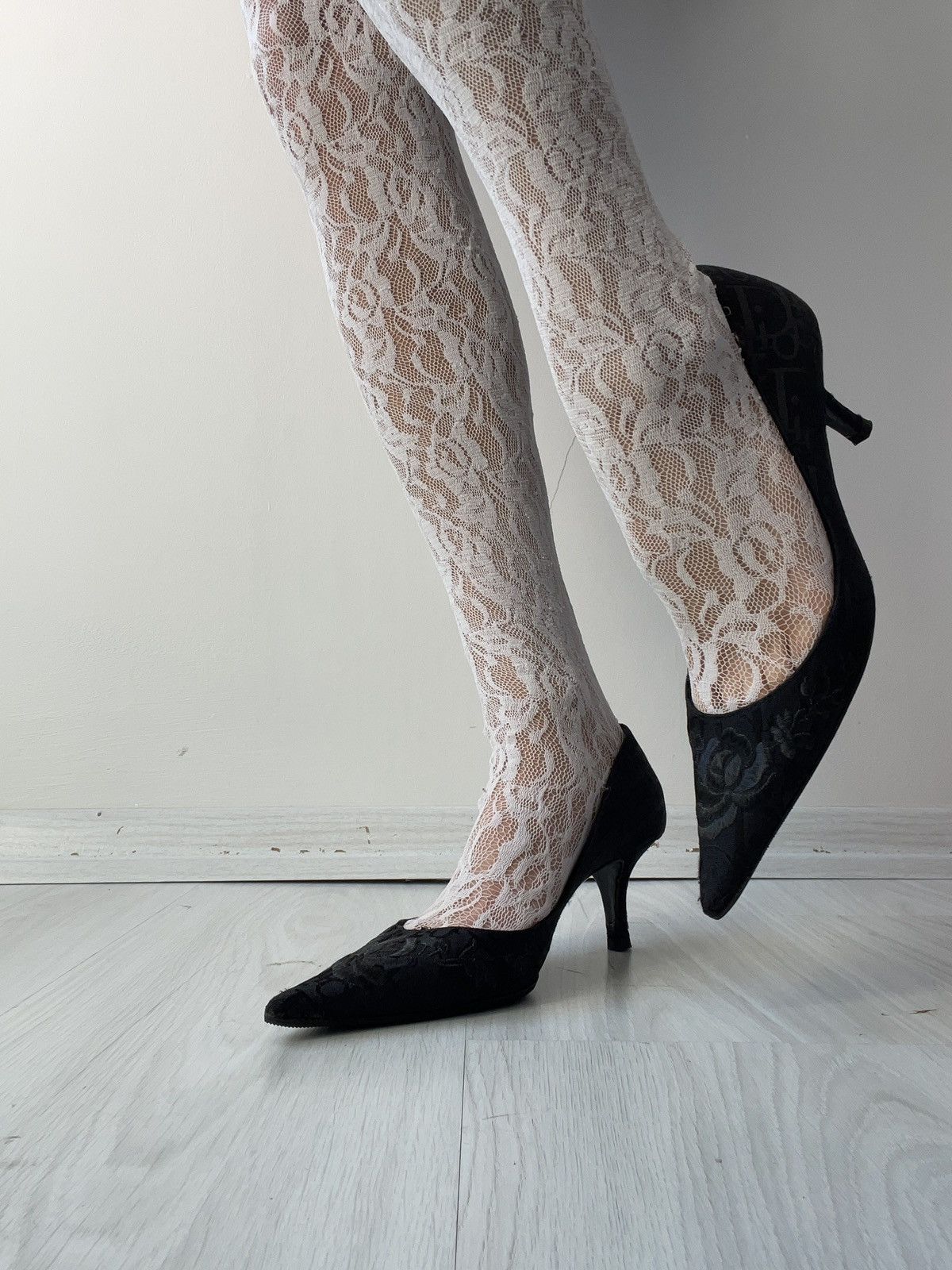 Dior y2k dior monogram heels Size US 6.5 / IT 36.5 - 3 Thumbnail