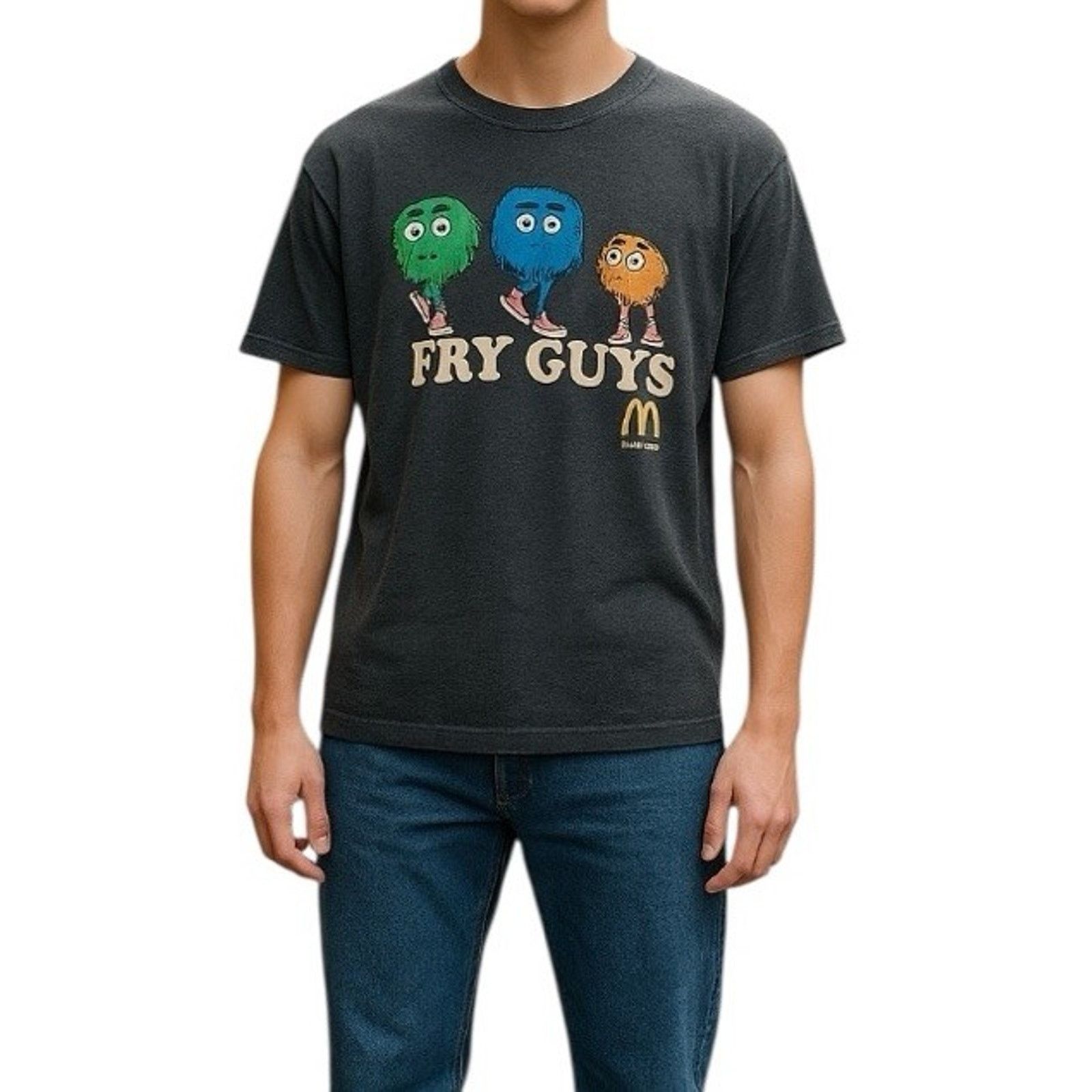 Vintage Savvy Vintage McDonald’s FRY GUYS T-Shirt Mens Short Sleeve Size US S / EU 44-46 / 1 - 1 Thumbnail