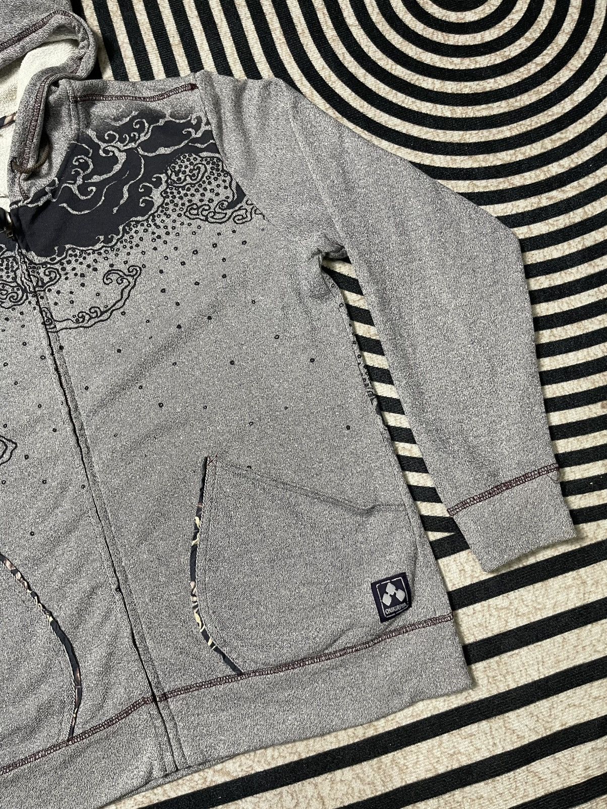 Karakuri Tamashii 90s KARAKURI YAMASHI DOLPHIN ZIPPER HOODIE Size US M / EU 48-50 / 2 - 5 Thumbnail