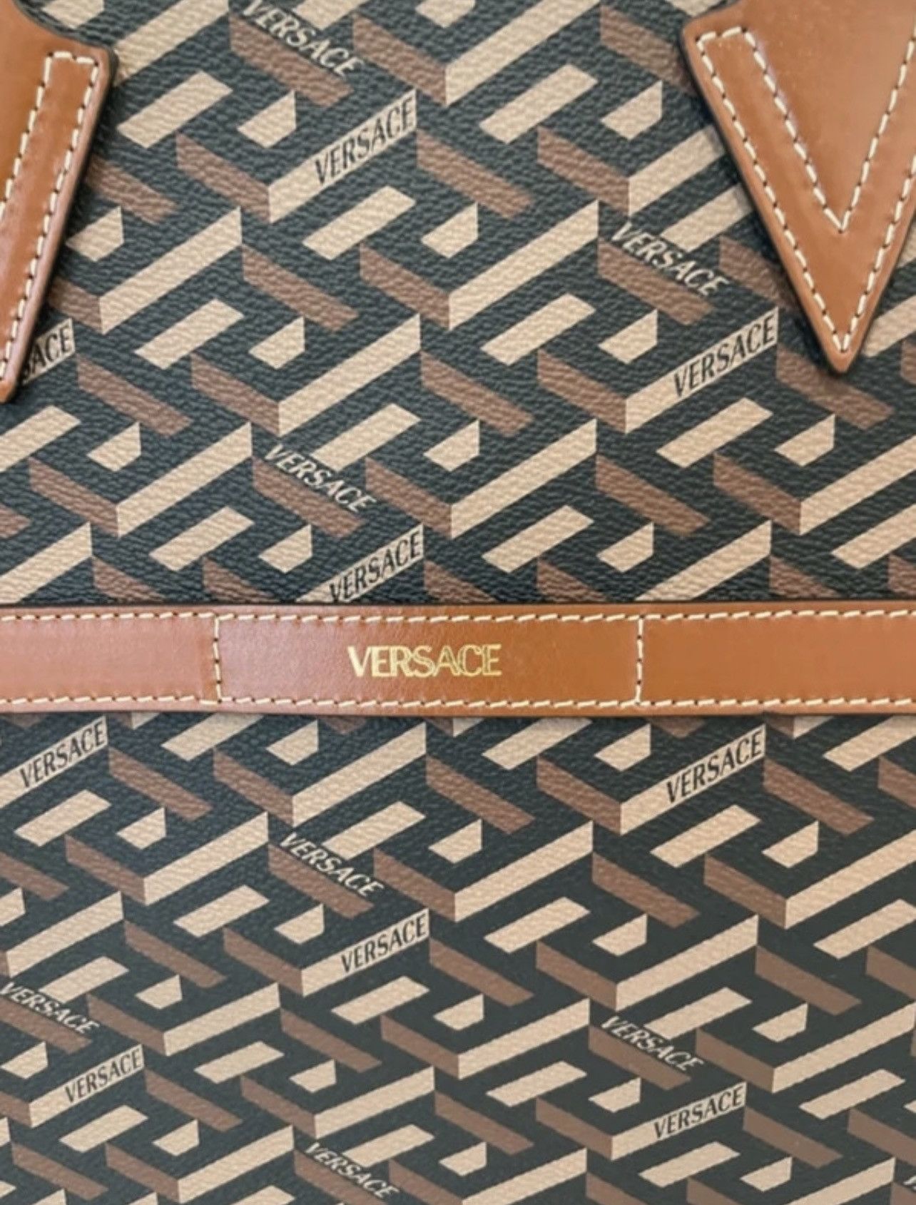 Versace Medusa La Greca Monogram tote Bag Size ONE SIZE - 3 Thumbnail