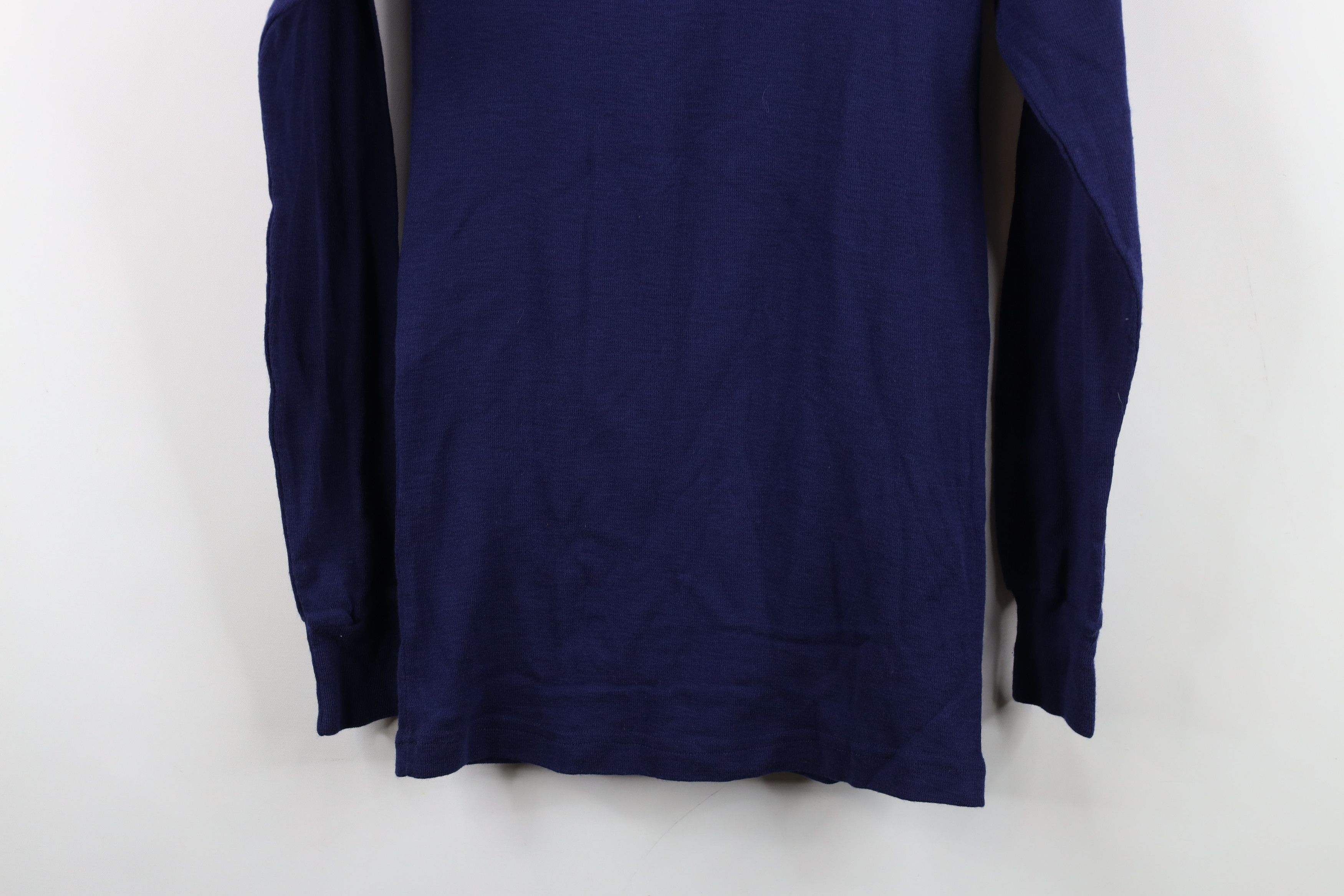 Vintage Vintage 90s Streetwear Ribbed Knit Long Sleeve T-Shirt USA Size US M / EU 48-50 / 2 - 11 Thumbnail