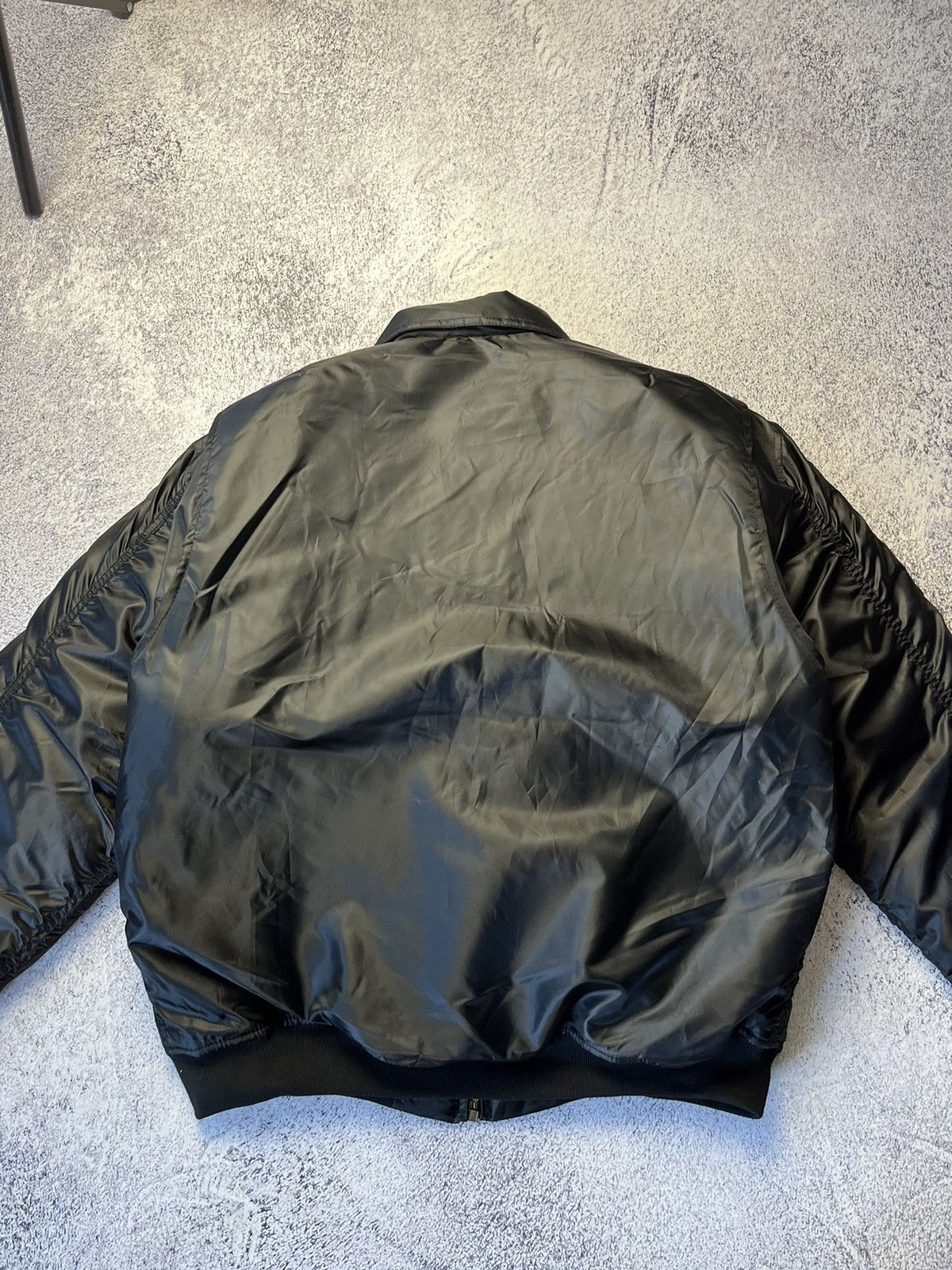 Vintage Vintage black Reversible Bomber Jacket MA1 Size US XXL / EU 58 / 5 - 20 Thumbnail