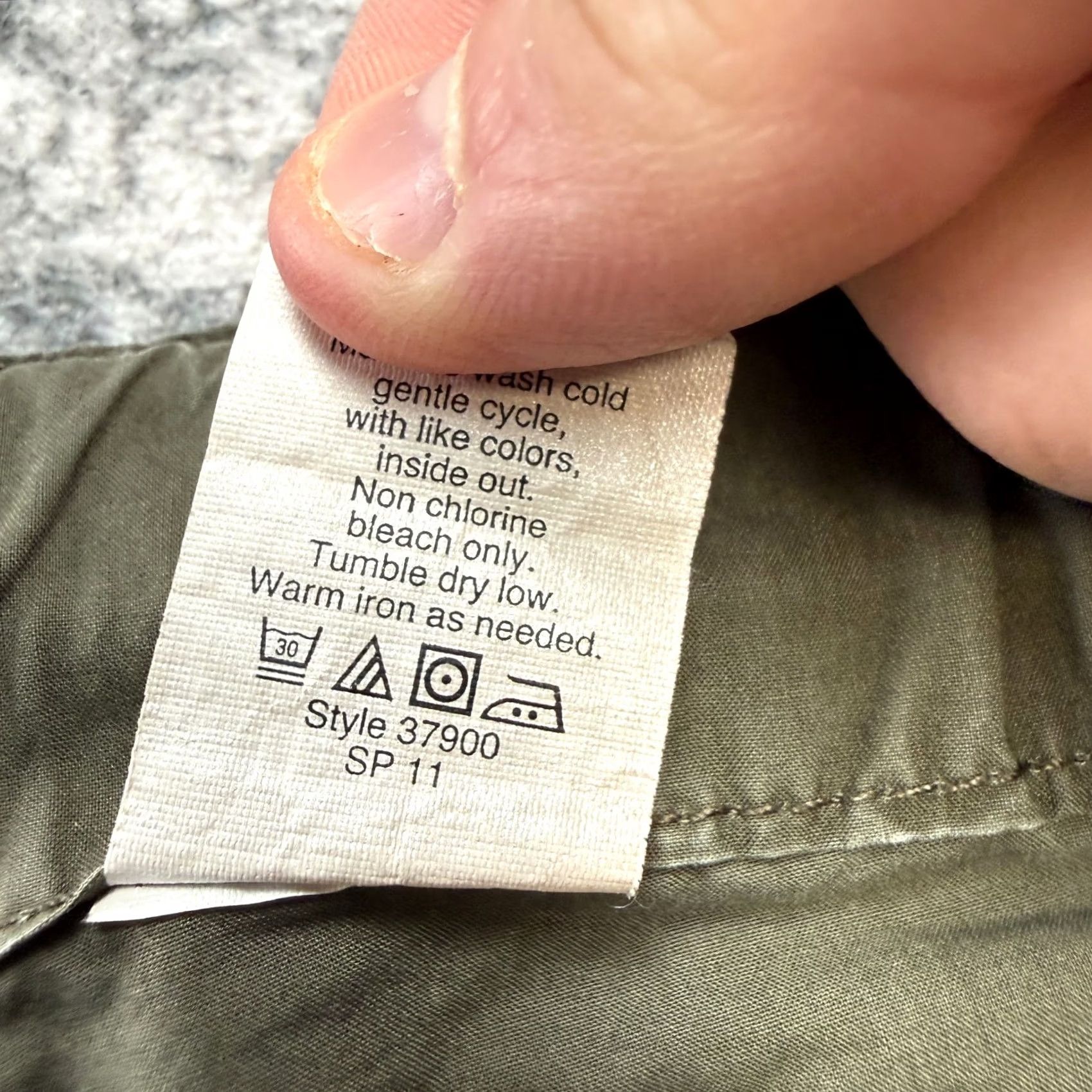 J.Crew J.CREW Pants Womens 4 Dark Olive City Drawstring Lightweight Fatigue Utility Y2K Chino Straight Pockets Flexible Regular Fall Spring Summer Womens Size 27" / US 4 / IT 40 - 4 Thumbnail