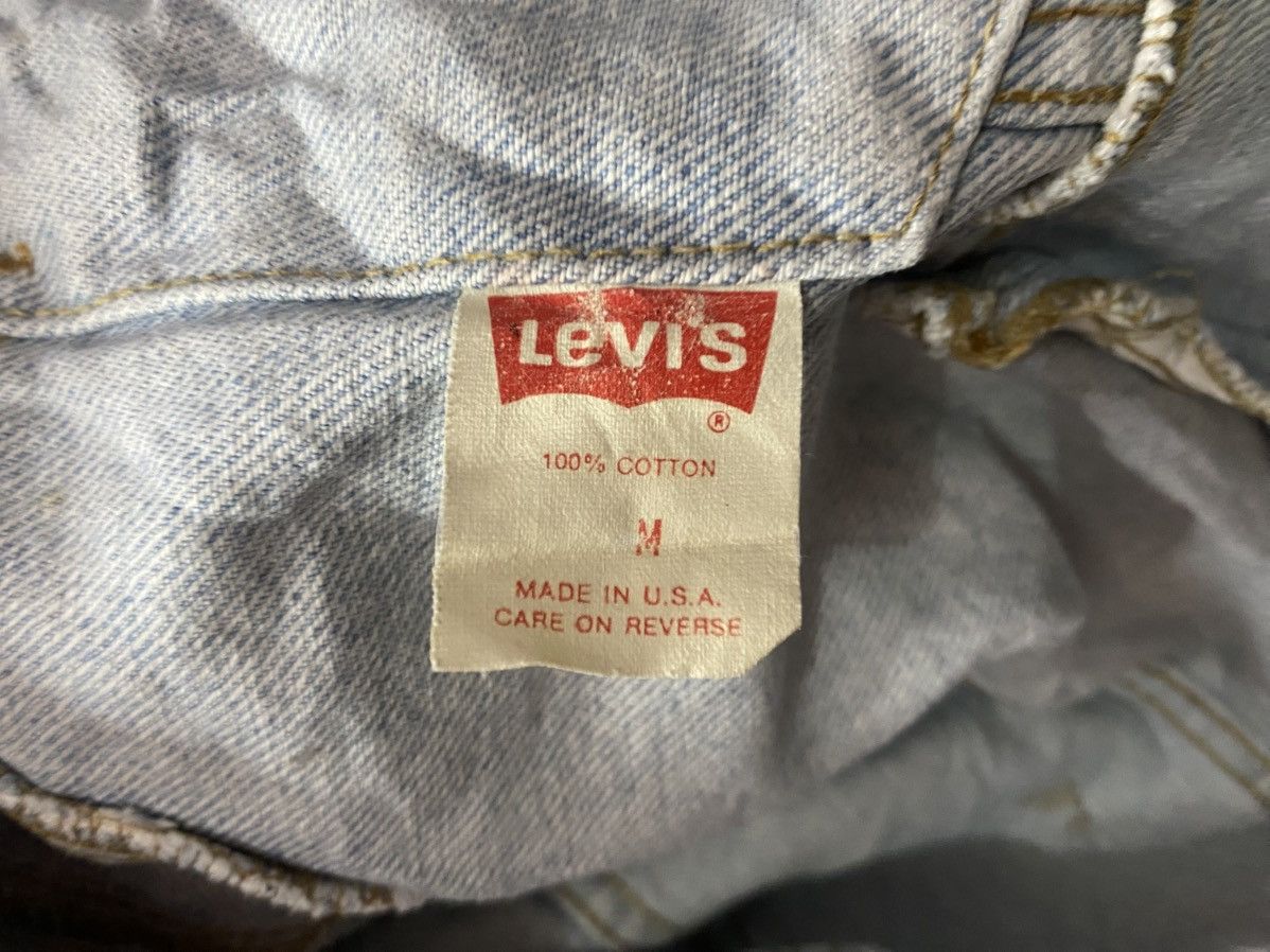 Levi's × Levi's Vintage Clothing × Vintage Vintage 90s levi's trucker denim jacket made in usa Size US M / EU 48-50 / 2 - 5 Thumbnail