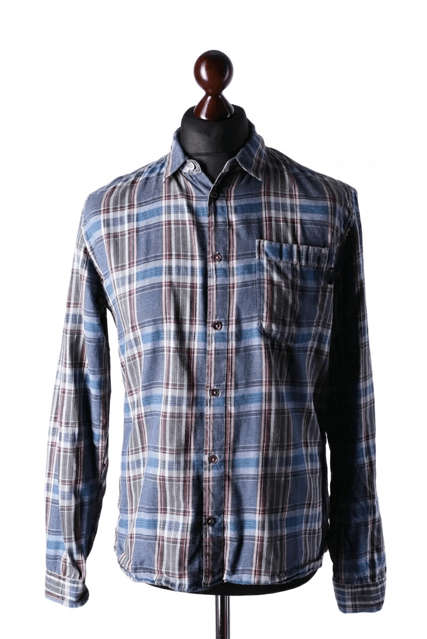 Paul Smith Paul Smith Jeans Plaid Check Long Sleeve Shirt Size US M / EU 48-50 / 2 - 1 Thumbnail