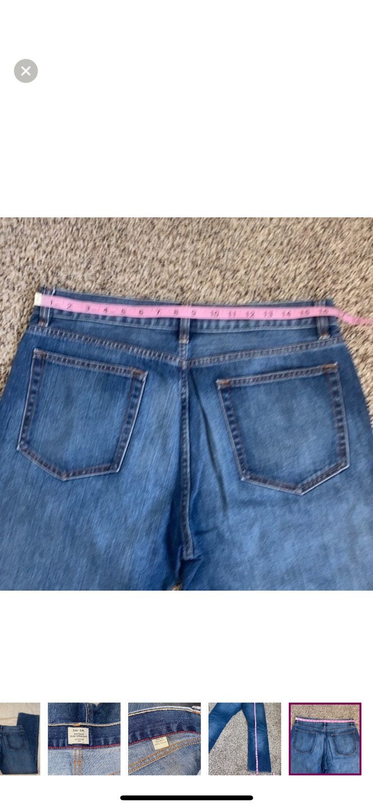 J.Crew J. Crew vintage slim straight jeans size 34 Size US 34 / EU 50 - 6 Thumbnail