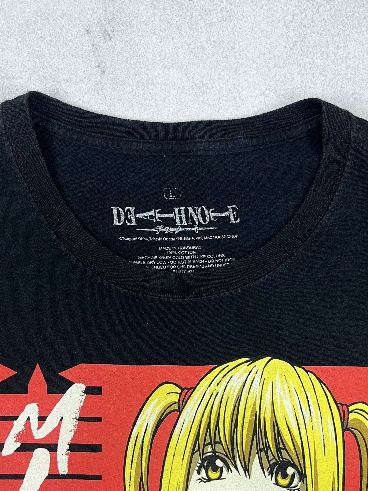 Anime DEATH NOTE MISA AMANE ANIME TEE WAIFU Size US L / EU 52-54 / 3 - 3 Thumbnail