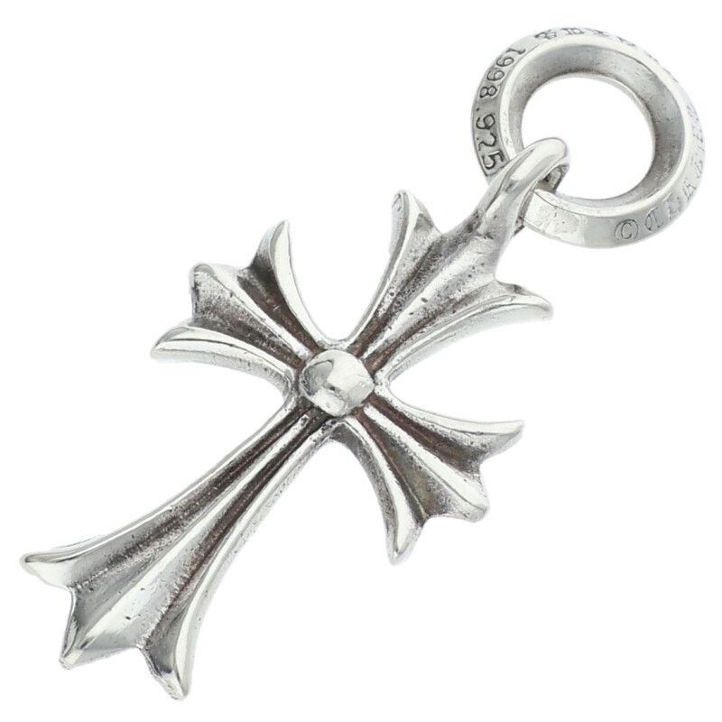 Chrome Hearts Chrome Hearts Tiny CH Cross Silver Necklace Size ONE SIZE - 2 Thumbnail