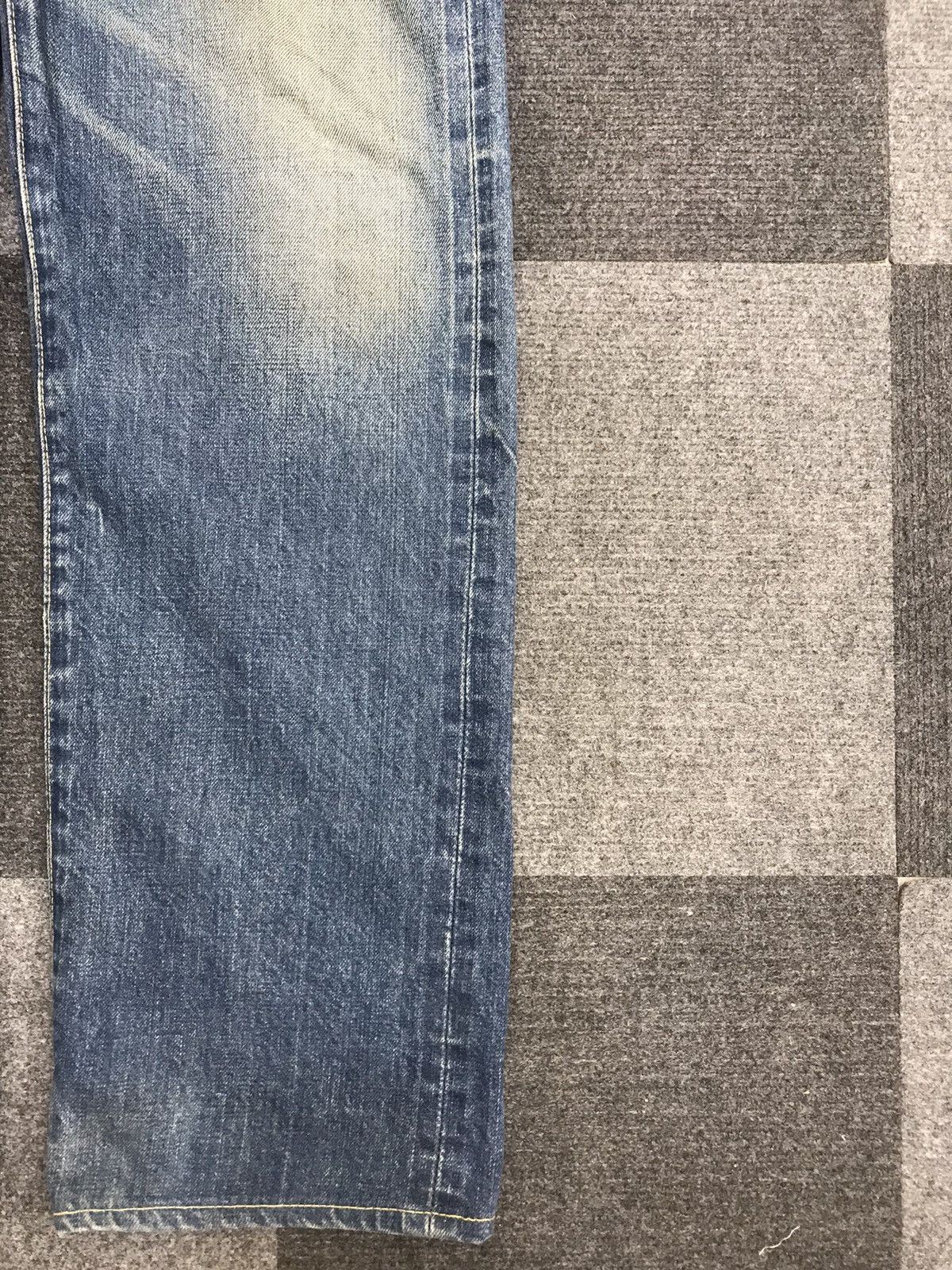 EIGHT-G × Japanese Brand EIGHT G Selvedge Sturdy Distressed Jeans F16 Size US 30 / EU 46 - 6 Thumbnail