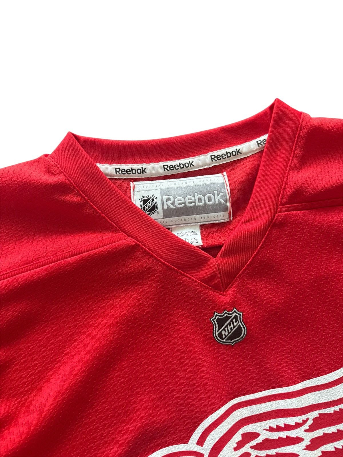 Ccm Reebok CCM Detroit Red Wings Hockey Blank Jersey Youth Xl Size US M / EU 48-50 / 2 - 3 Thumbnail