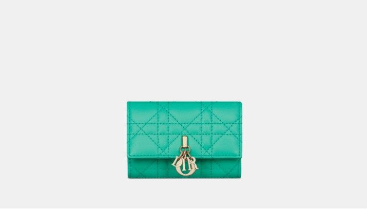 Dior o1w1db10325 Size: OS / S0966ON Glycine Wallet in Aquamarina Size ONE SIZE - 2 Thumbnail