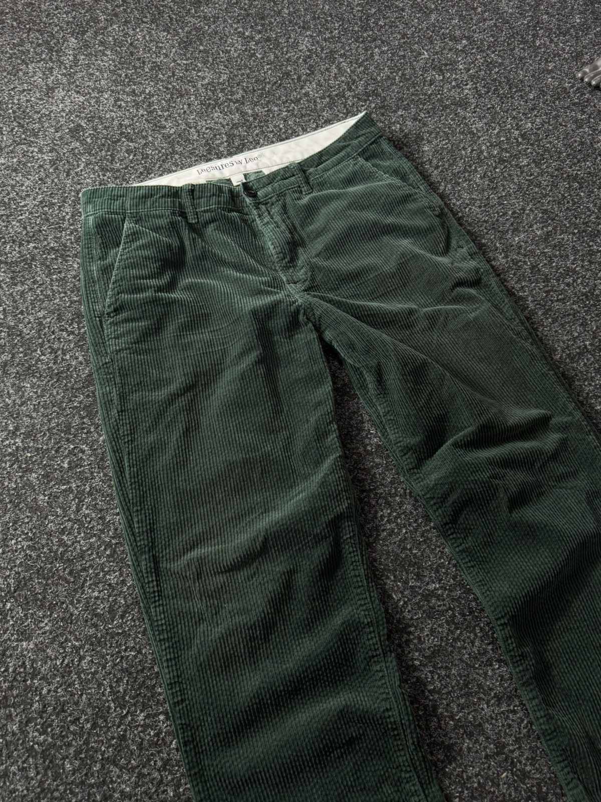 Japanese Brand × Lee Vintage 90s style velvet Lee Y2K sweatpants casual pants Size US 33 - 5 Thumbnail