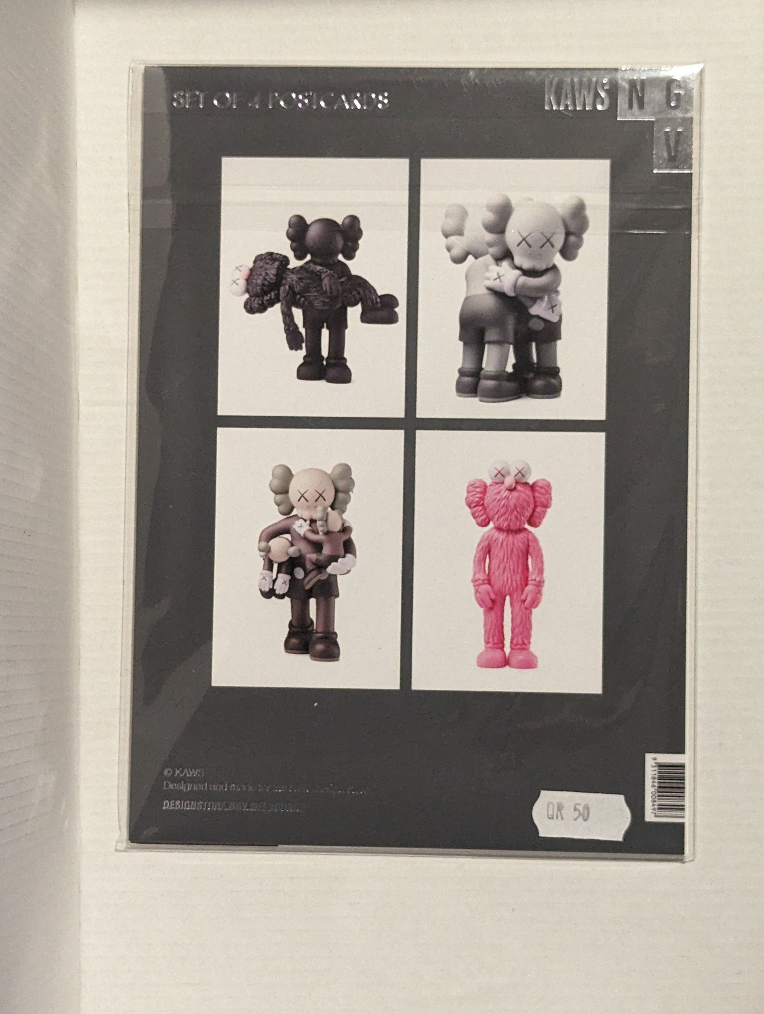 Kaws KAWS x NGV SET OF 4 POSTCARDS Size ONE SIZE - 3 Thumbnail
