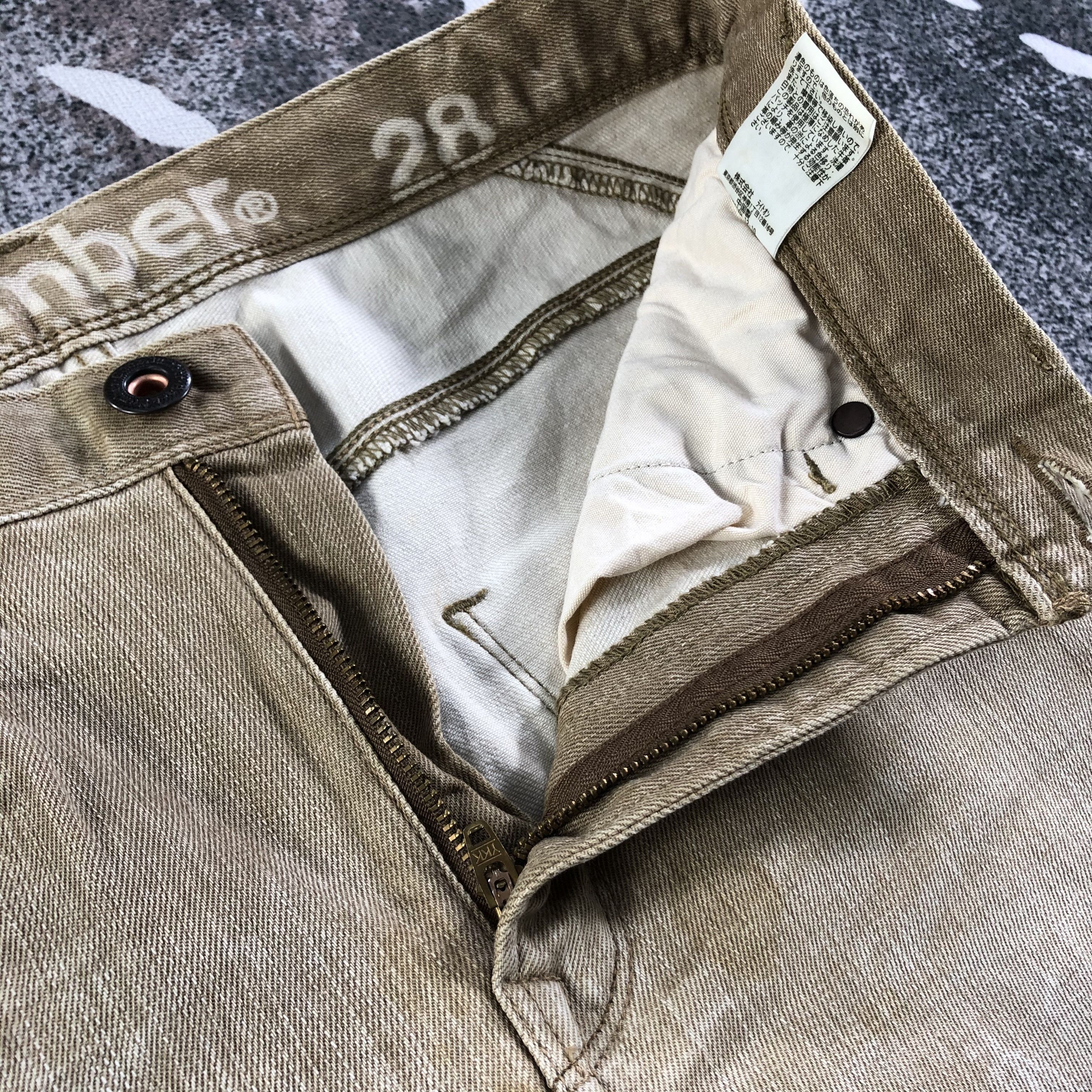 Japanese Brand Vintage Japanese Brand Back Number Faded Brown Jeans KJ1979 Size US 28 / EU 44 - 9 Thumbnail