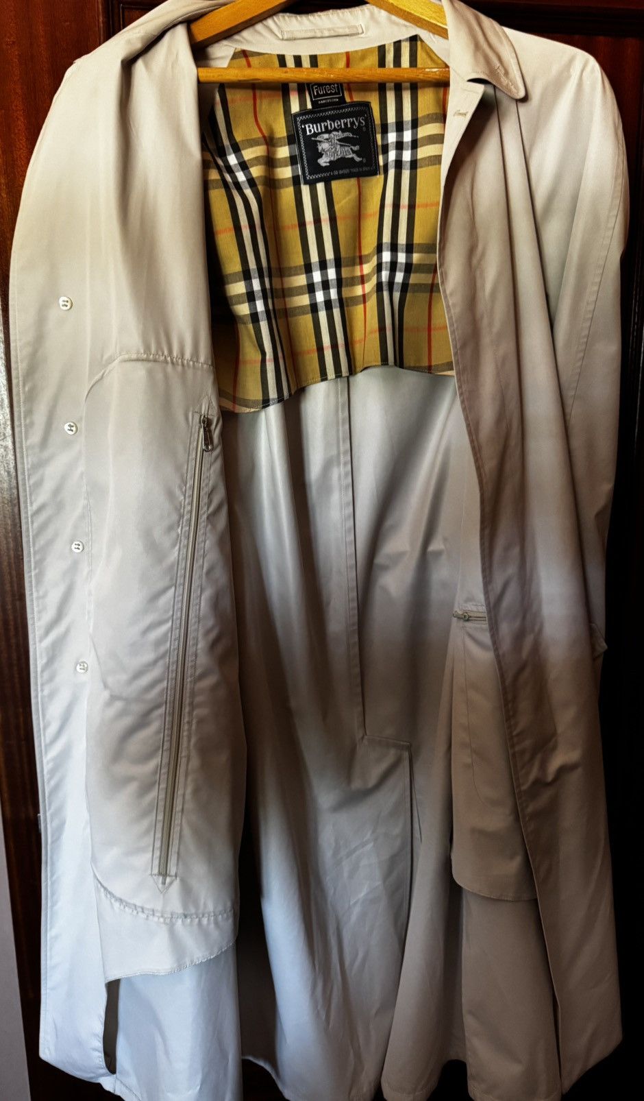 Burberry Vintage Burberrys Trench Coat with Signature Check Lining Size US M / EU 48-50 / 2 - 3 Thumbnail