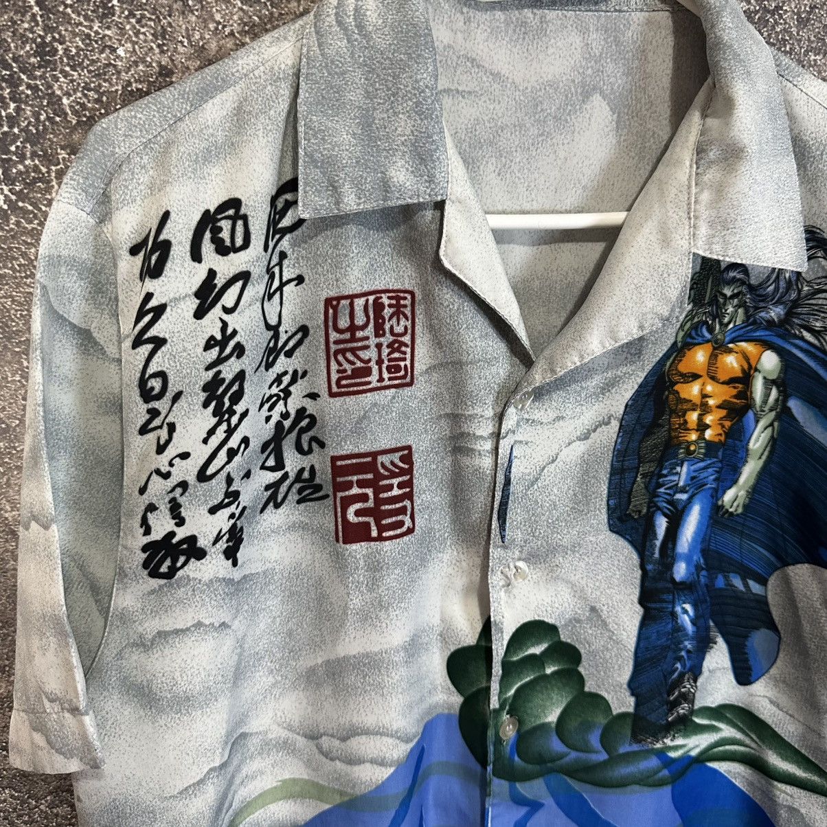 Anime Vintage Anime Berserk AOP Crazy Design Shirt Size US XL / EU 56 / 4 - 6 Thumbnail