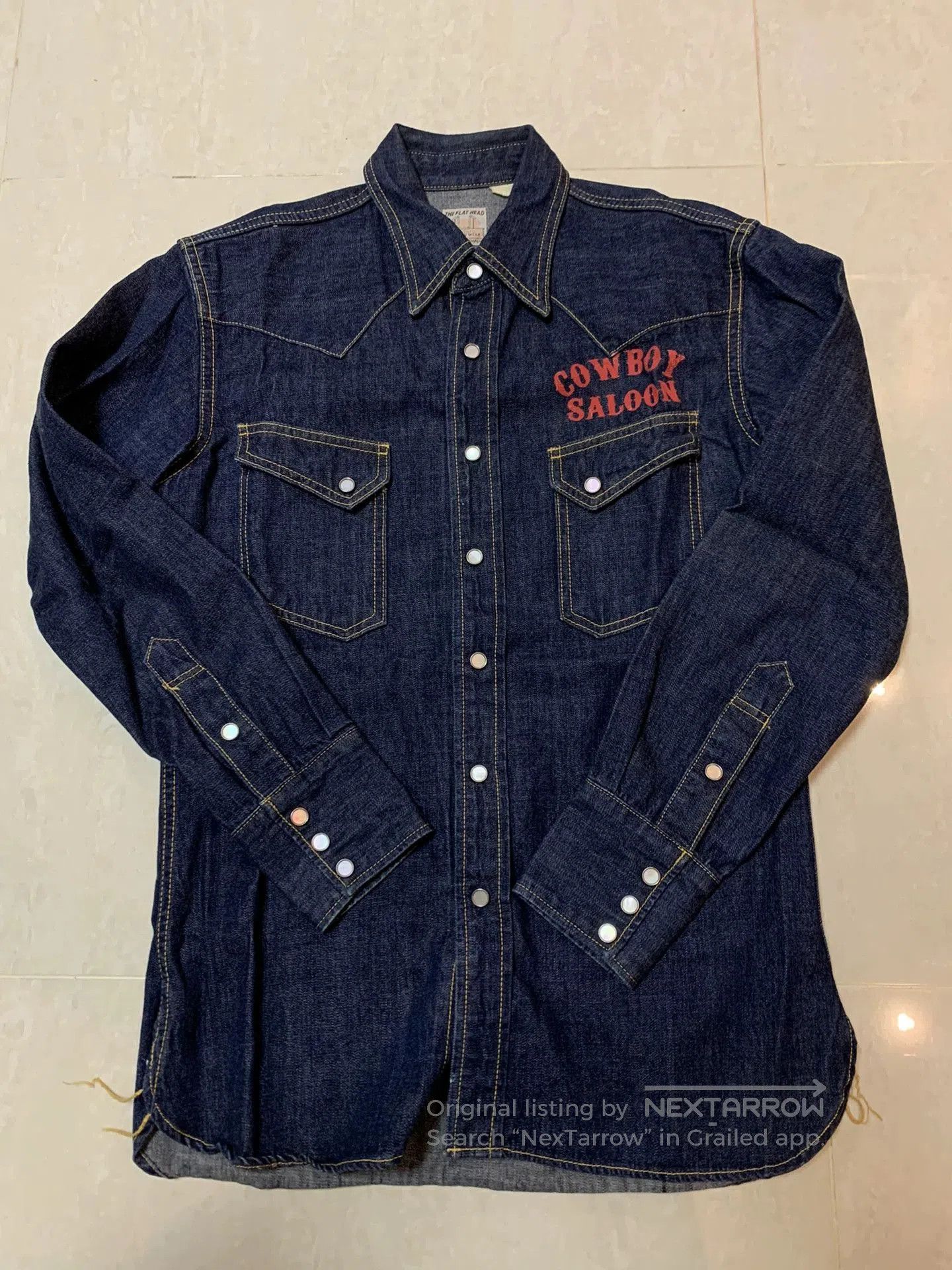 The Flat Head The Flat Head Denim Western Shirt. Size US M / EU 48-50 / 2 - 1 Thumbnail