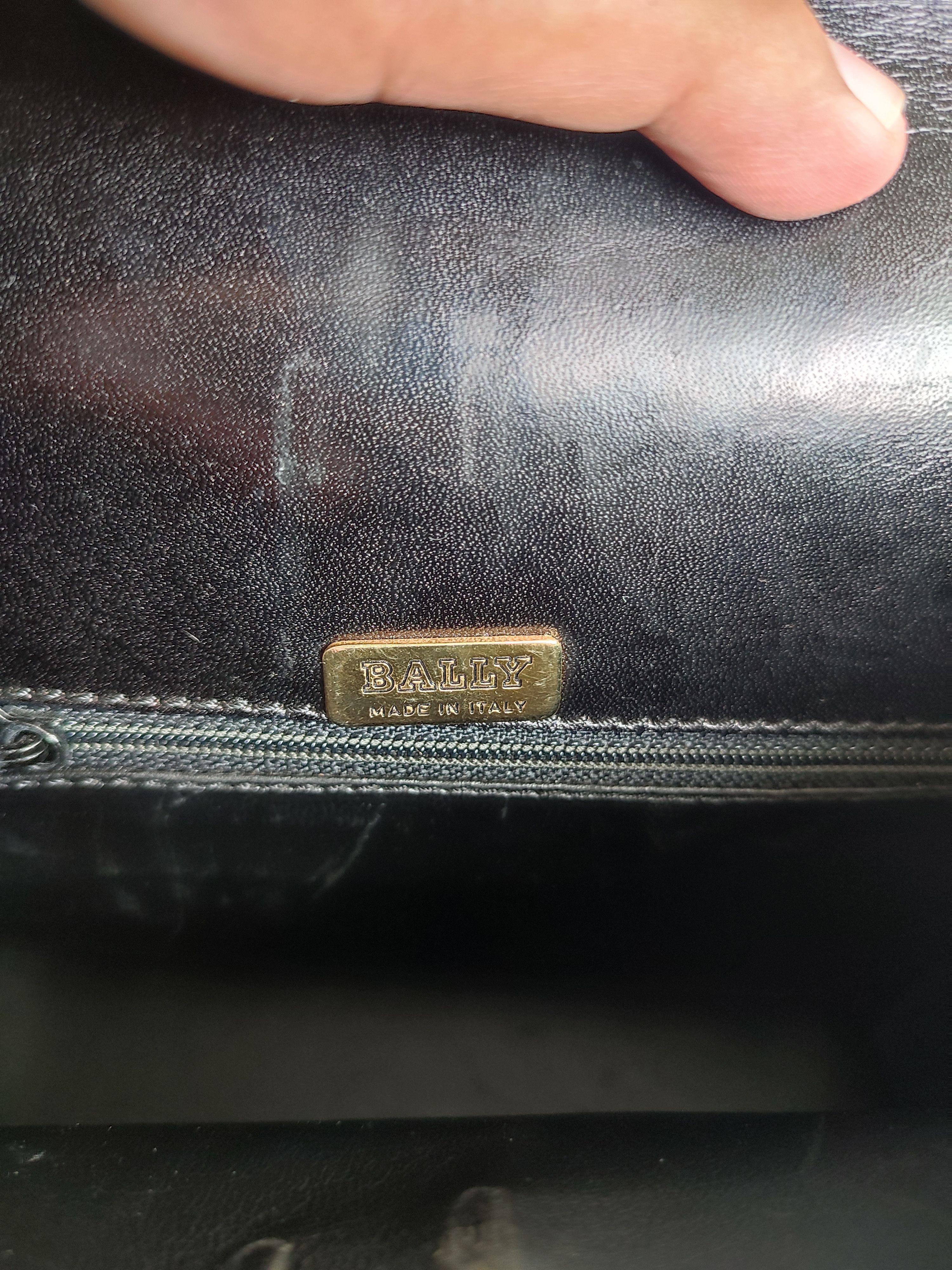 Bally AUTHENTIC BALLY VINTAGE LEATHER HANDBAG Size ONE SIZE - 2 Thumbnail
